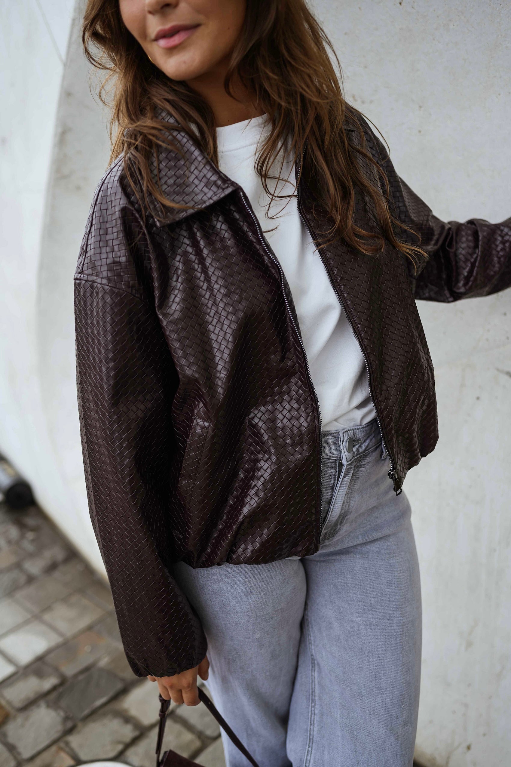 Burgundy Omer Jacket