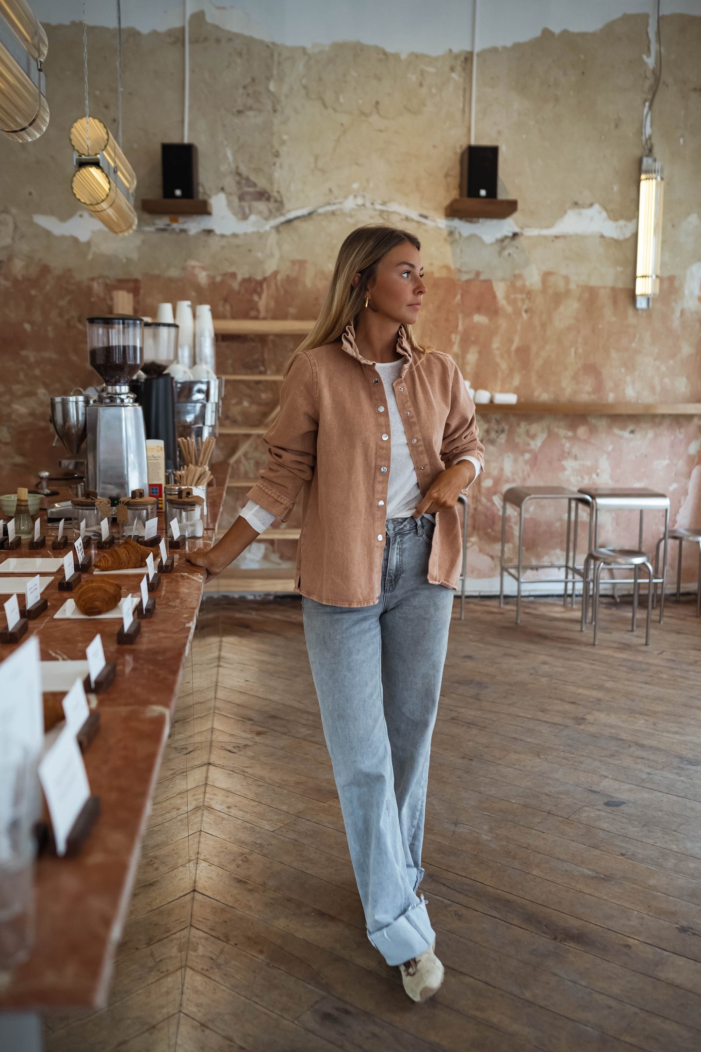 Camel Gabin Overshirt