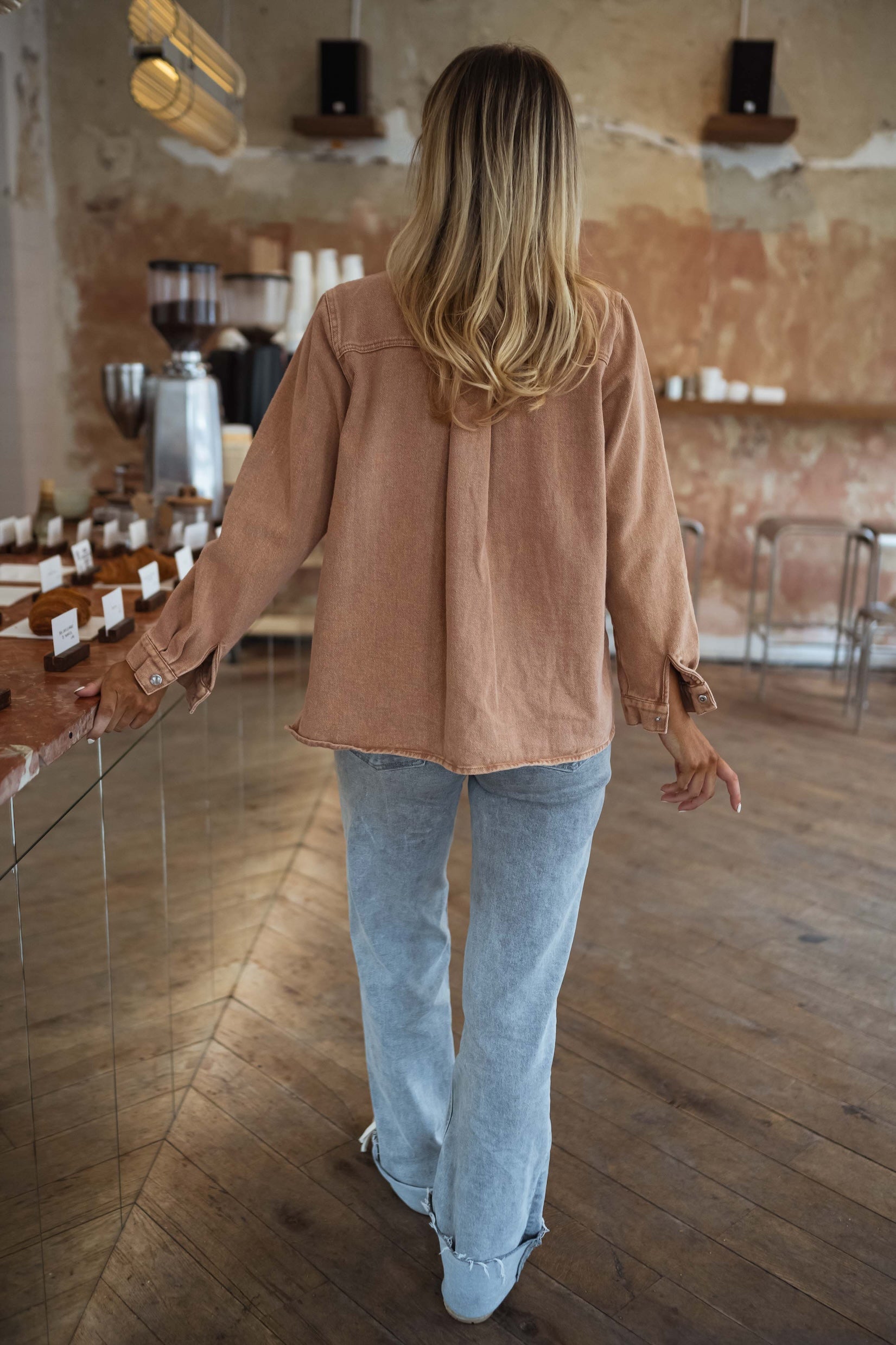 Camel Gabin Overshirt