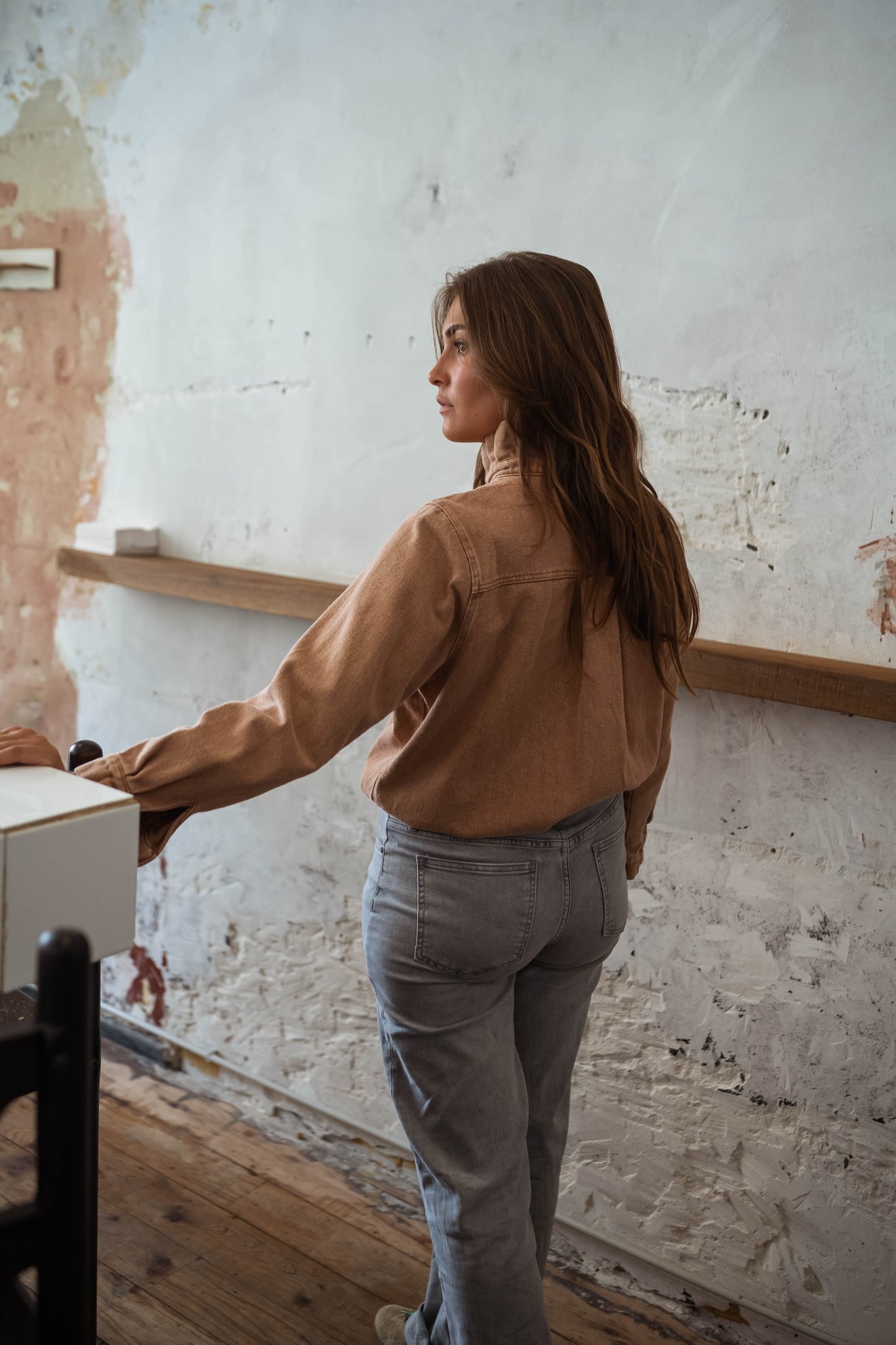 Camel Gabin Overshirt