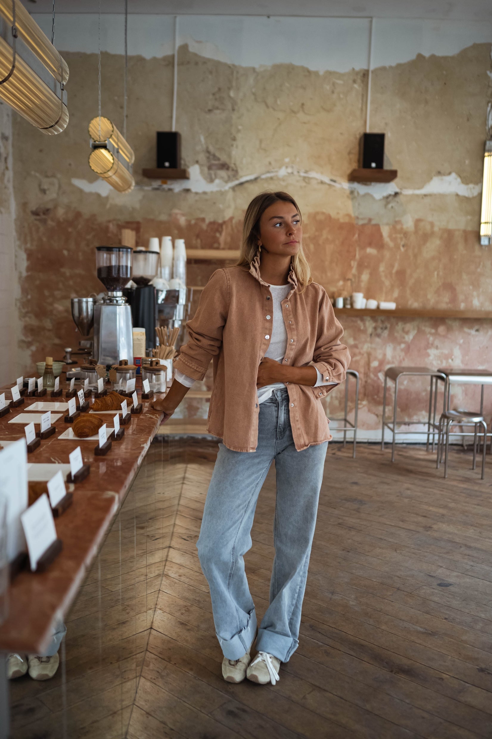 Camel Gabin Overshirt