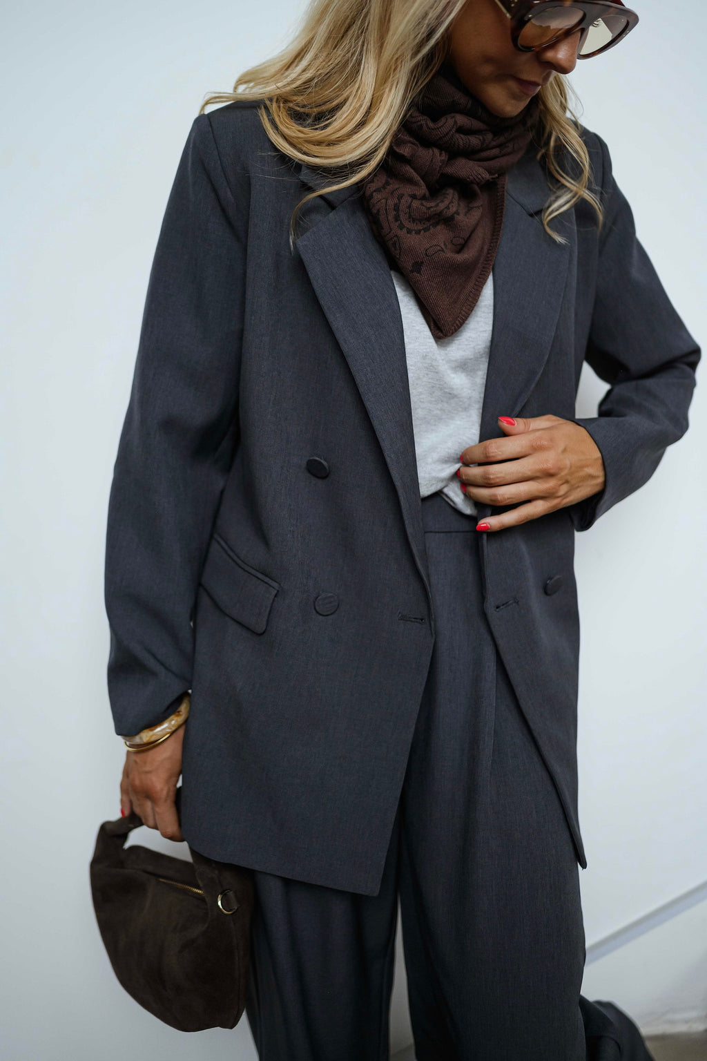 Chocolate Silane Scarf – Easy Clothes North America