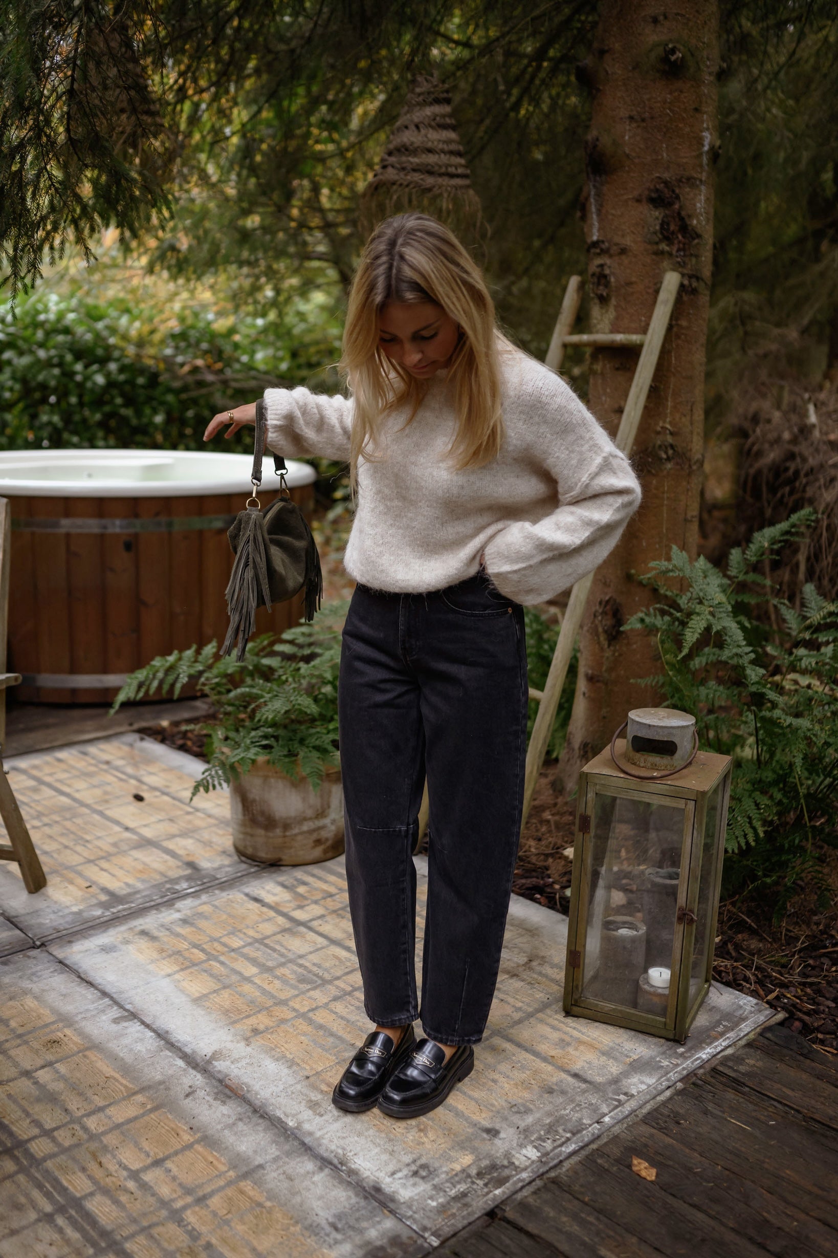 Dark Grey Brandy Jeans