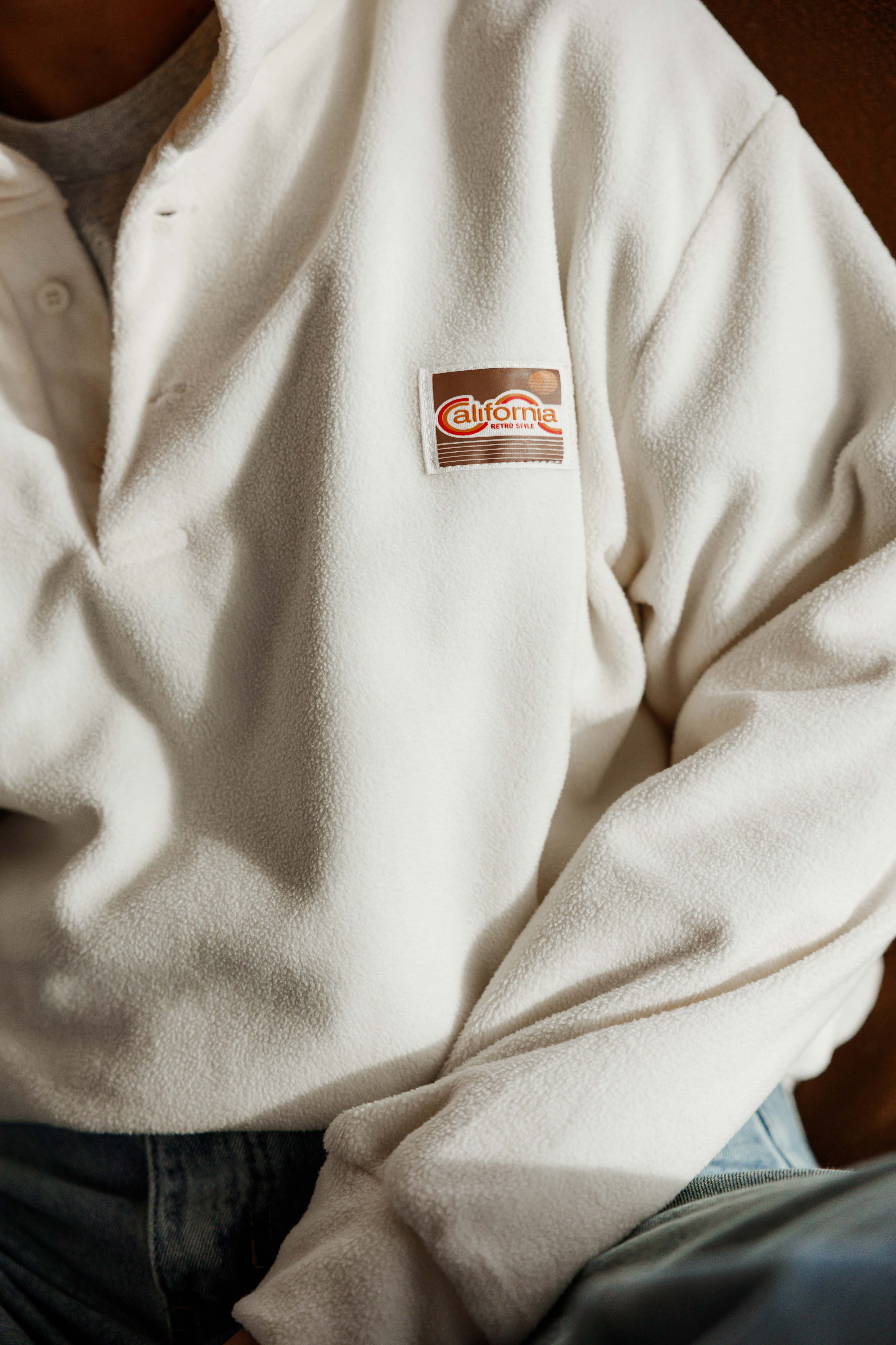 Ecru Bethany Fleece Jacket