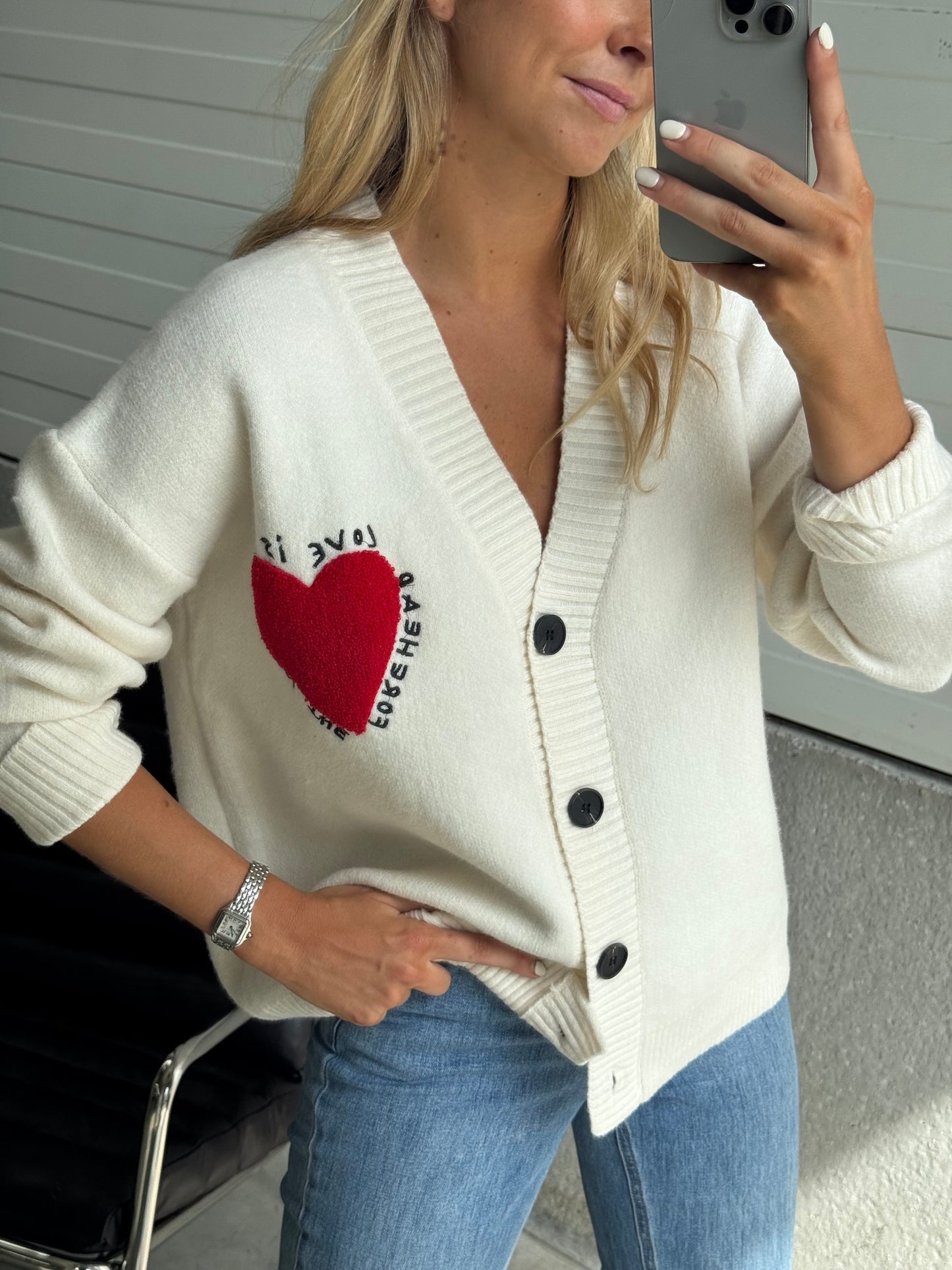 Ecru Dixie Cardigan