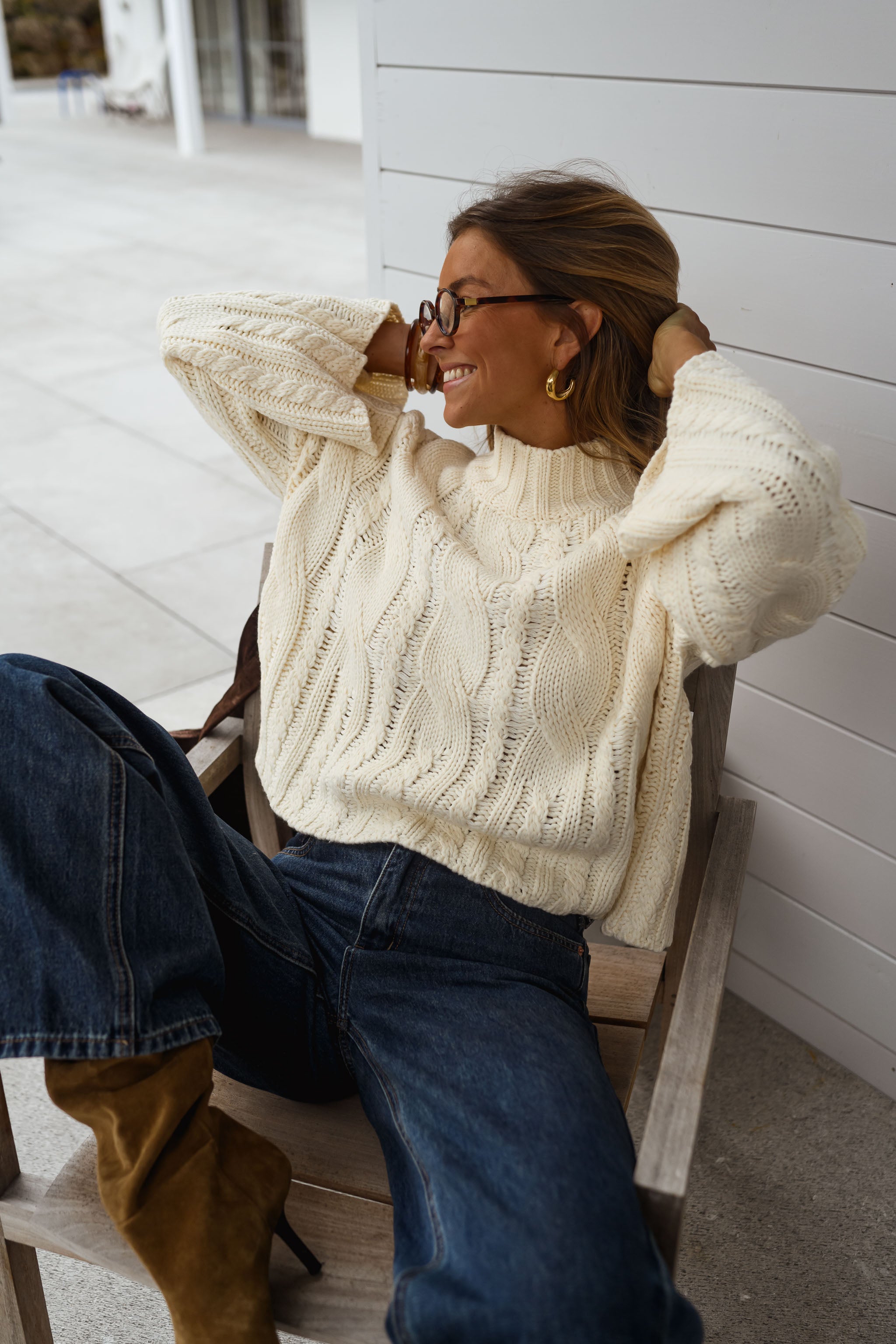 Ecru Fatou Sweater