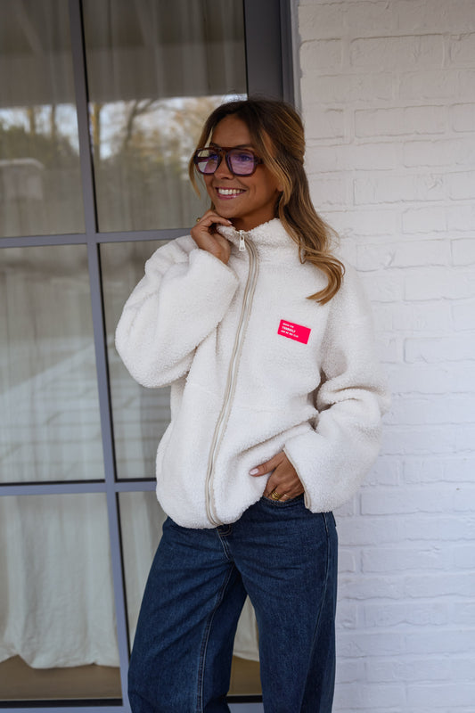 Ecru Marisa Fleece Jacket