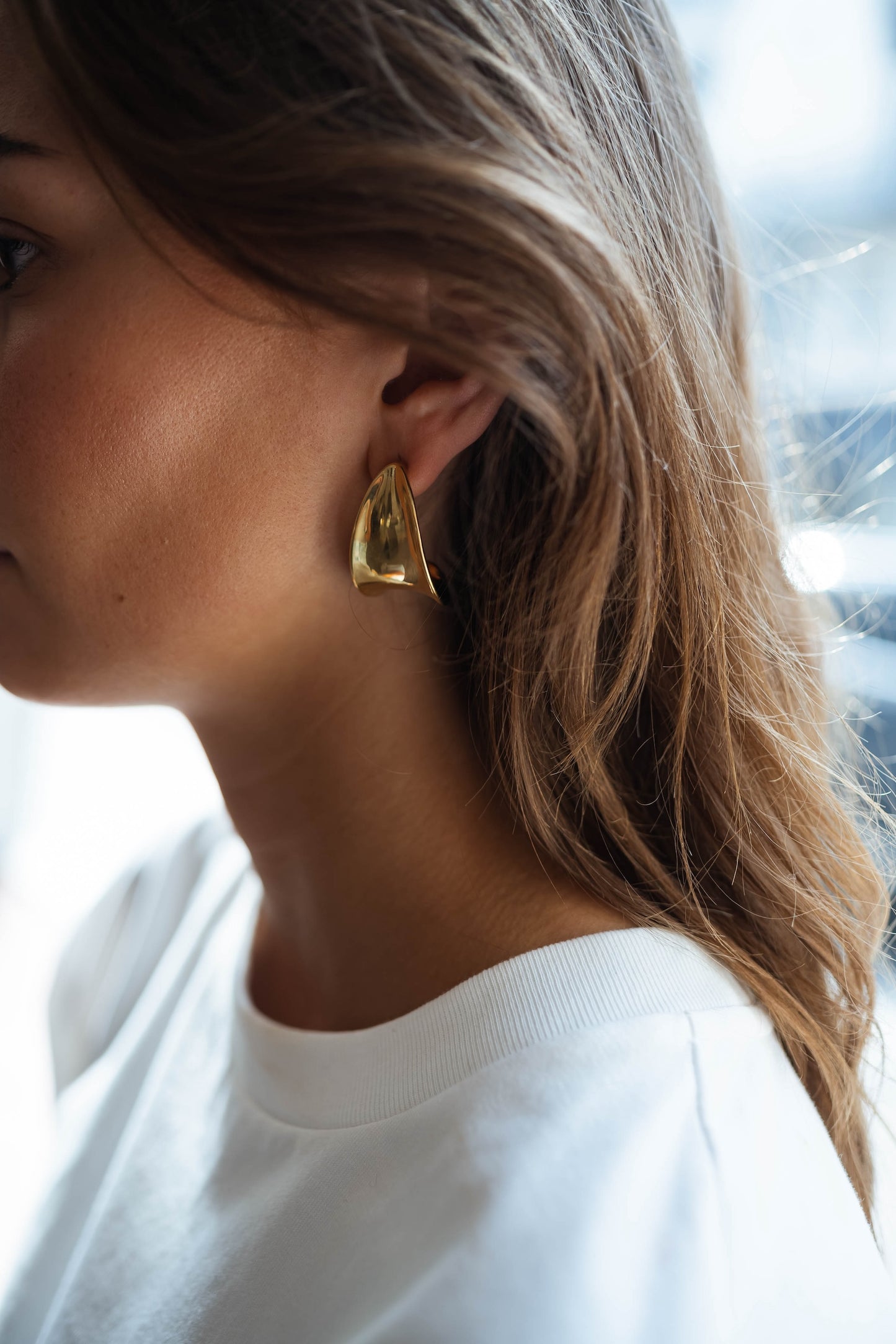 Golden Toby Earrings