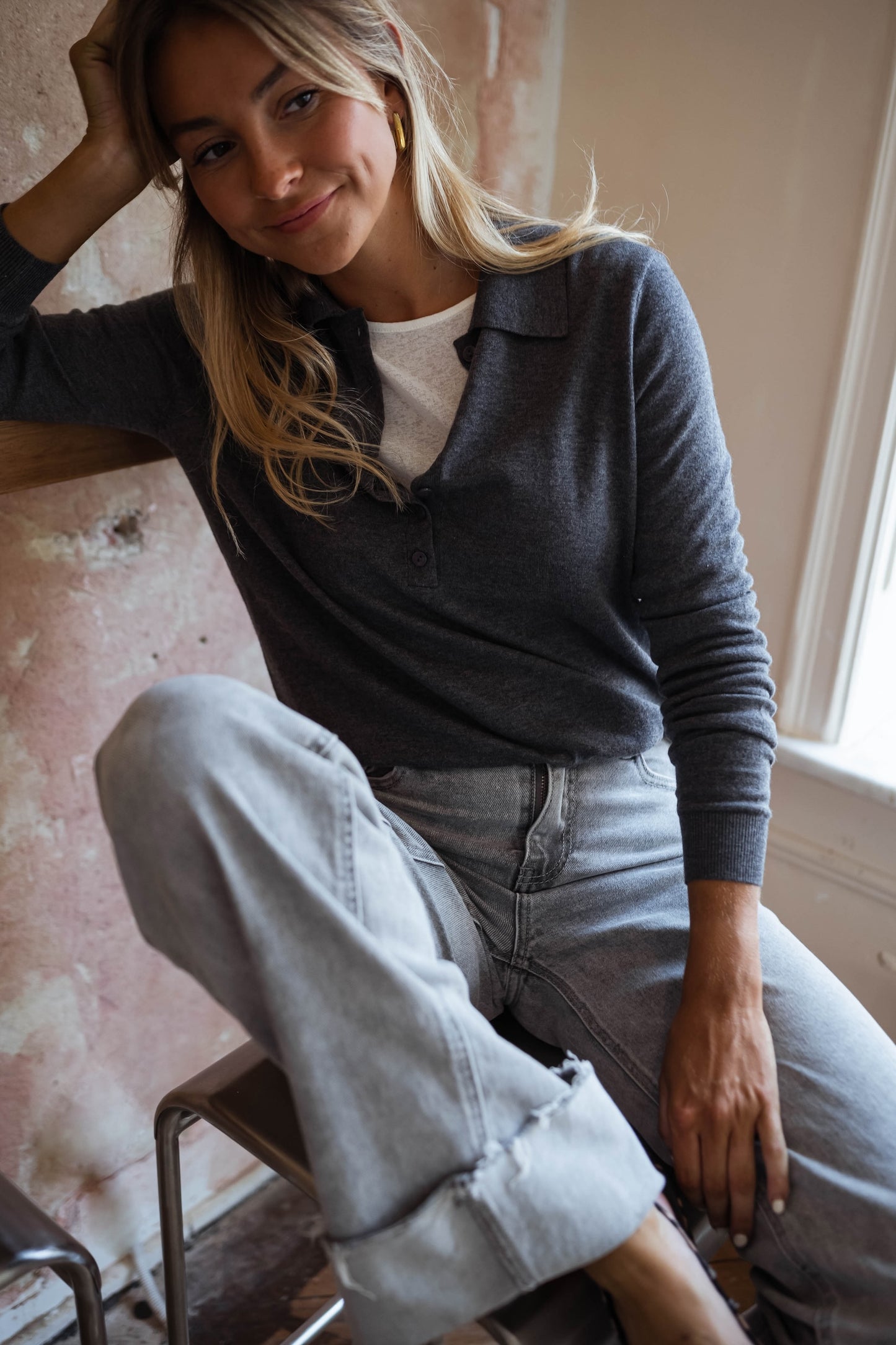 Grey Jeremiah Sweater