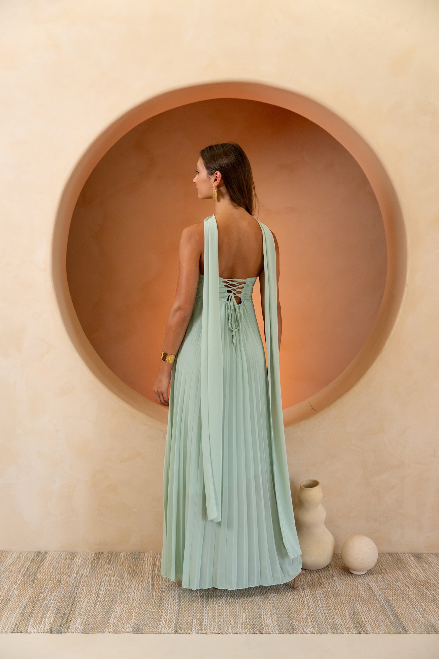 Aqua Green Martina Dress