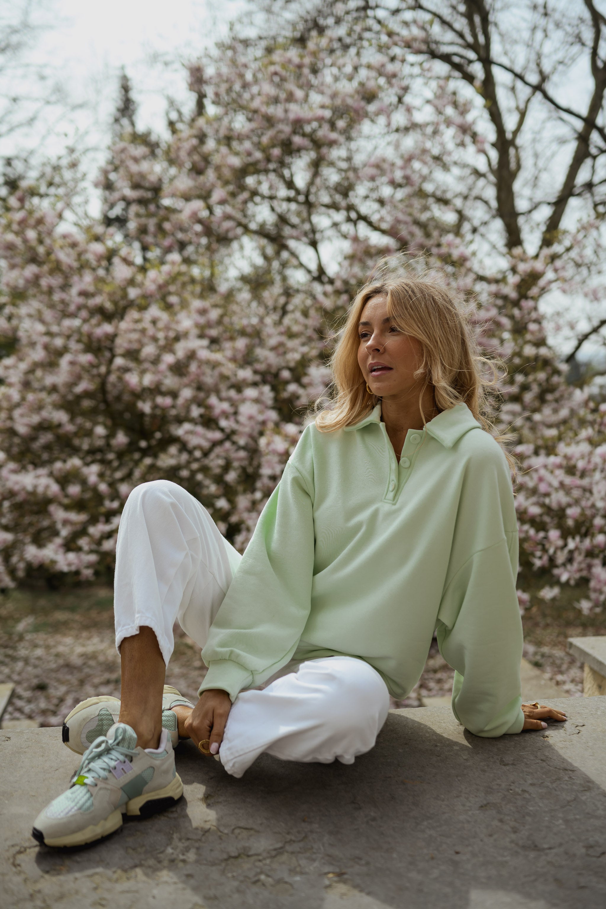 Green Mint Sweater