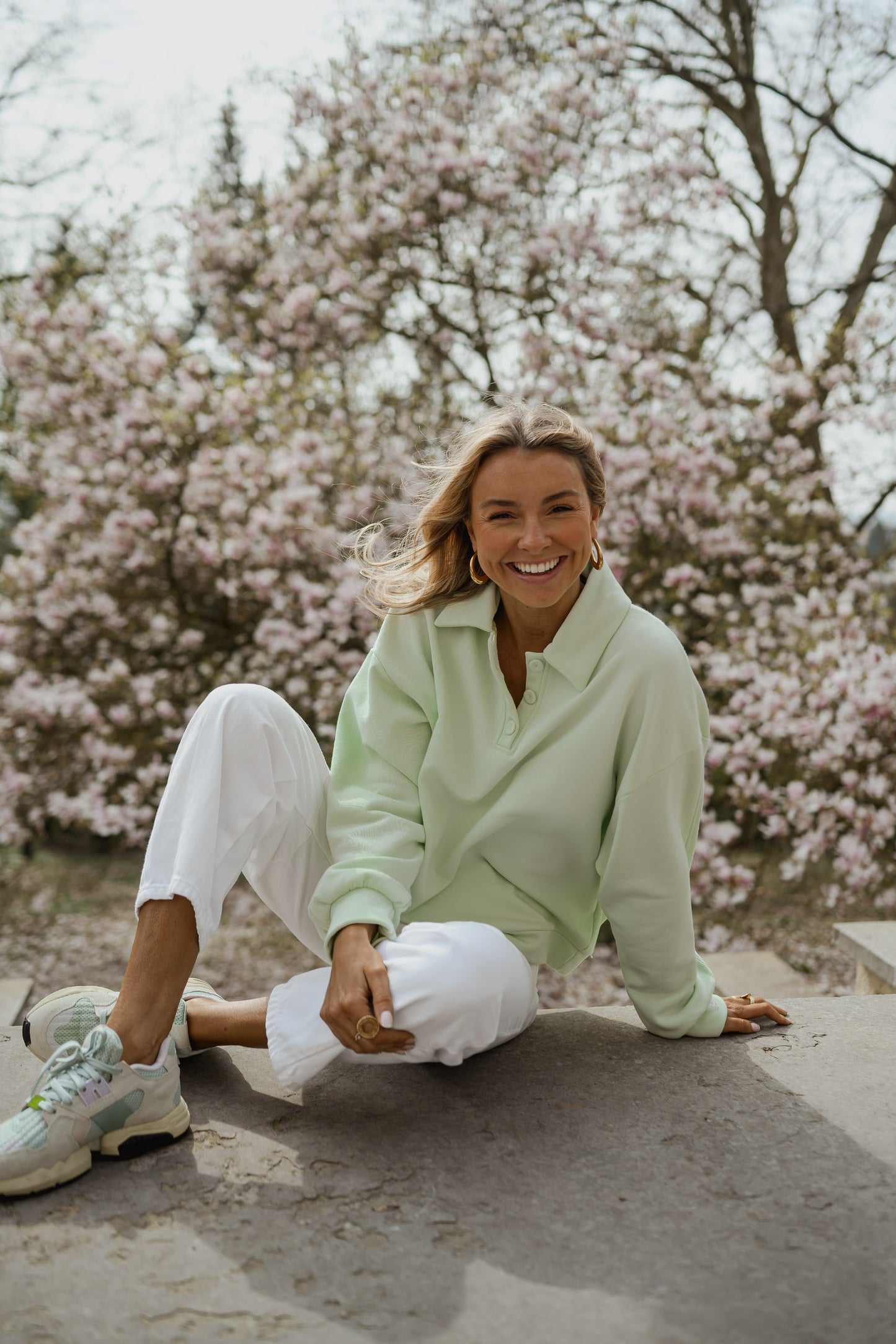 Green Mint Sweater