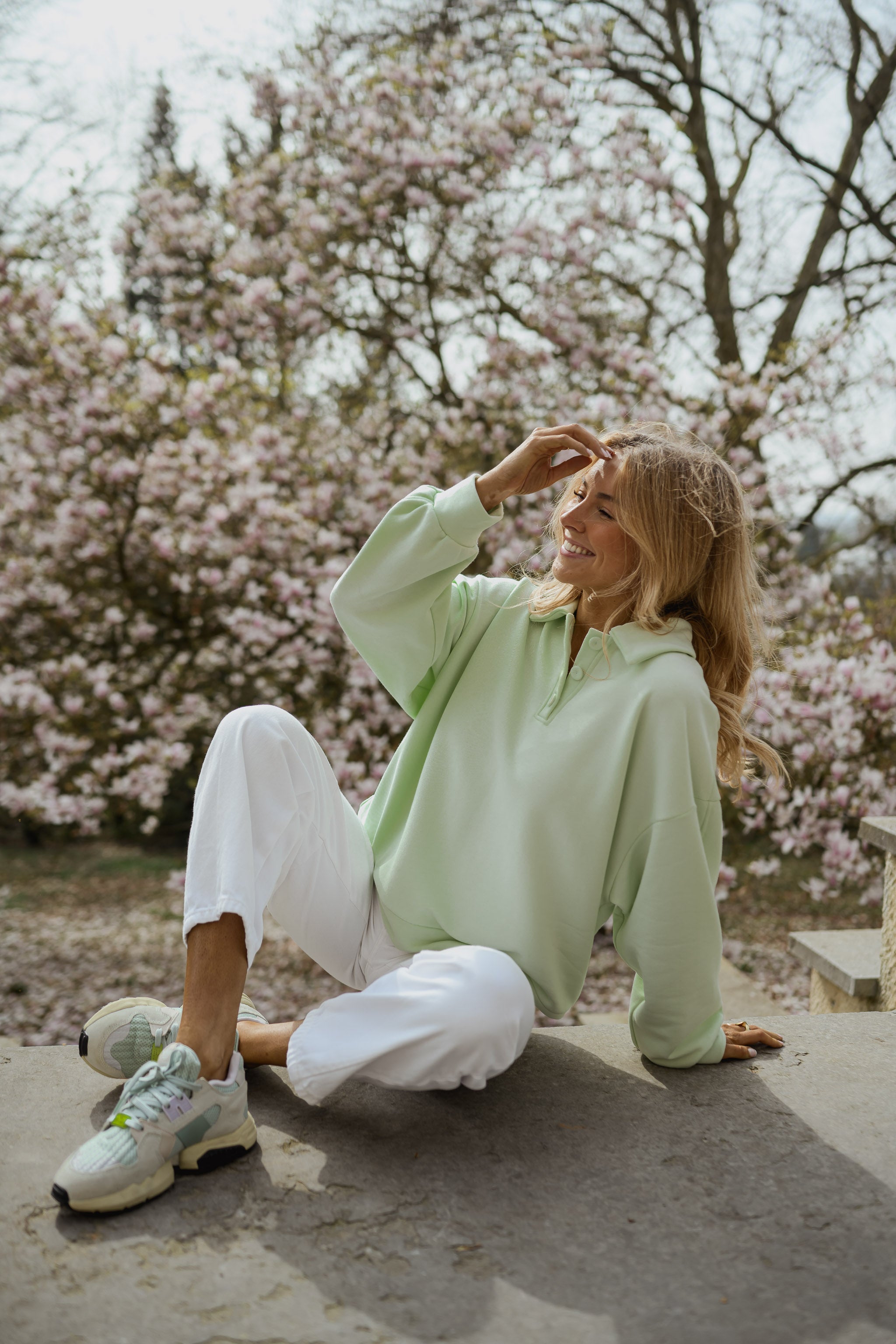 Green Mint Sweater