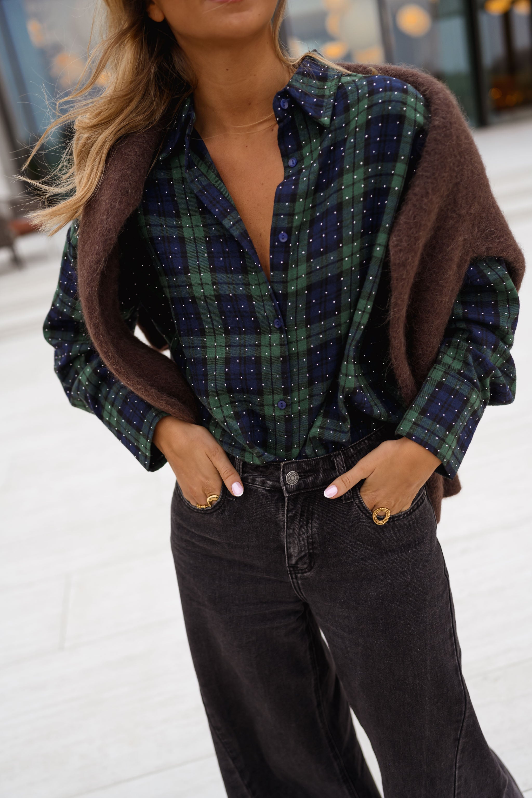 Green Plaid Dicki Shirt