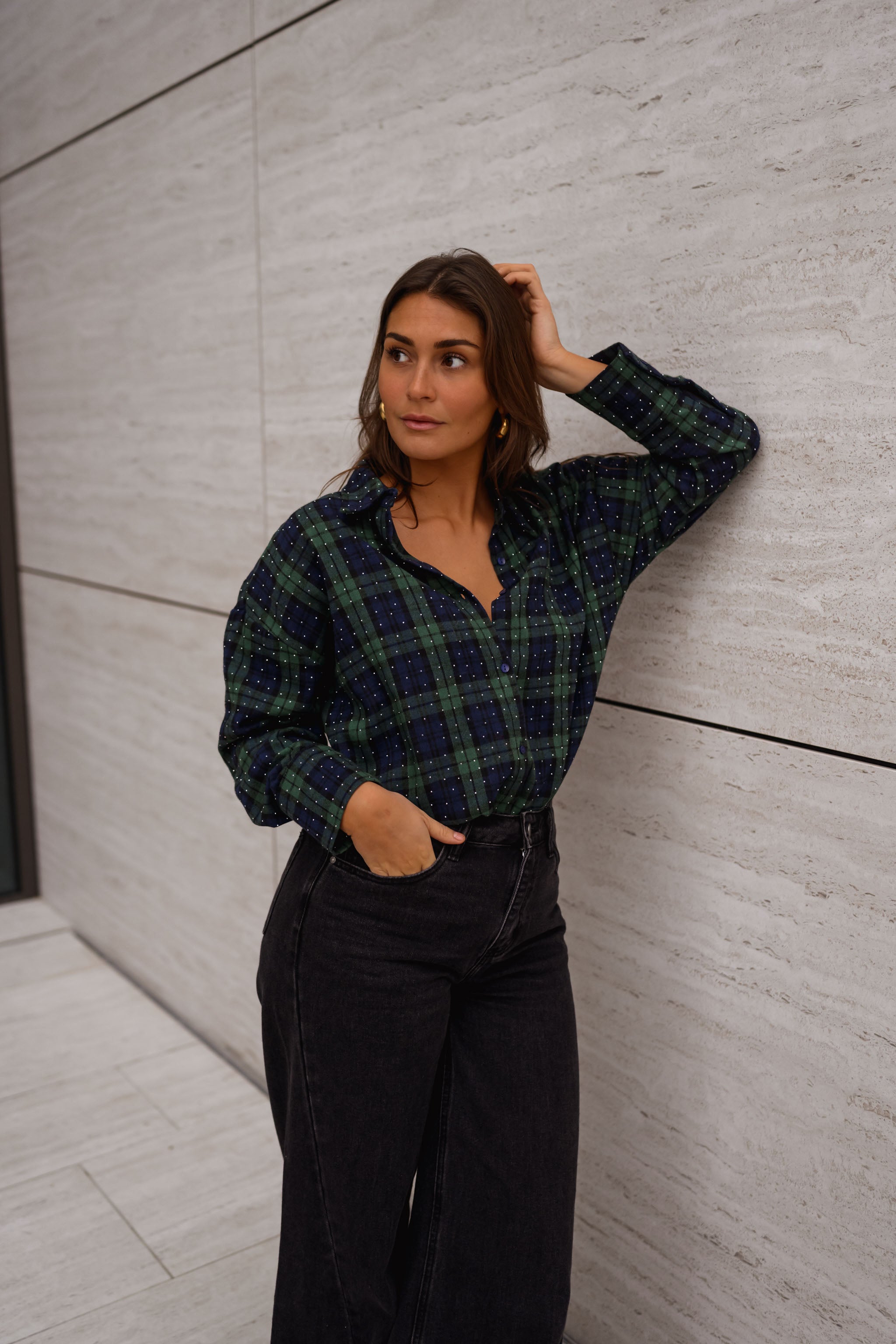 Green Plaid Dicki Shirt