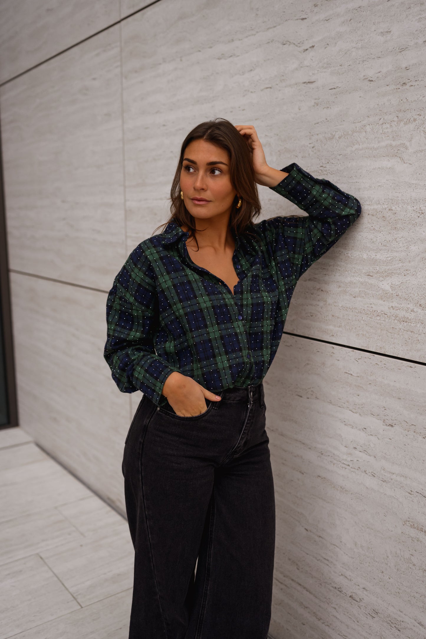 Green Plaid Dicki Shirt