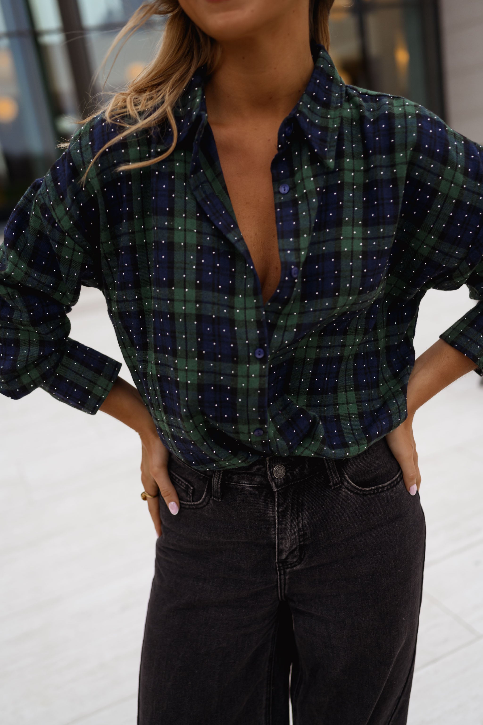 Green Plaid Dicki Shirt