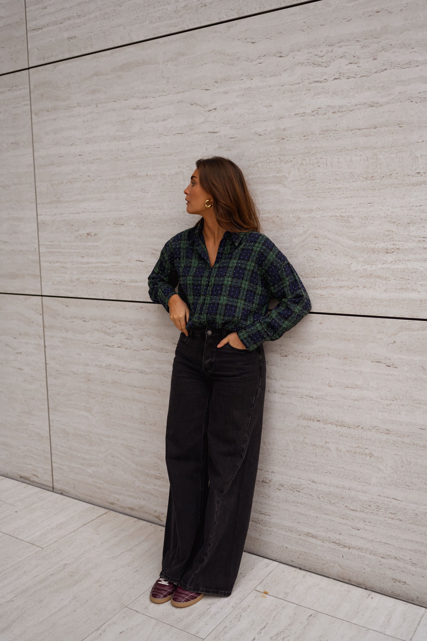 Green Plaid Dicki Shirt