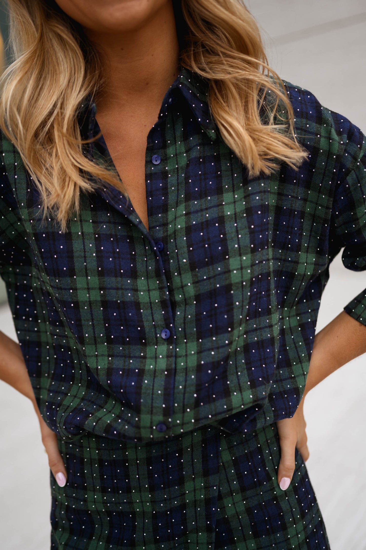 Green Plaid Dicki Shirt
