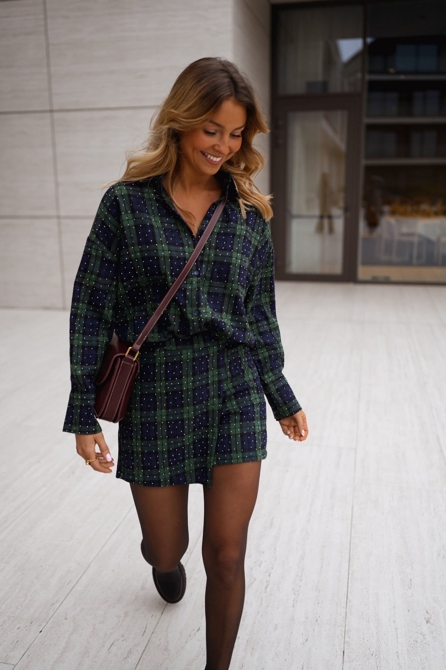 Green Plaid Dicki Shirt