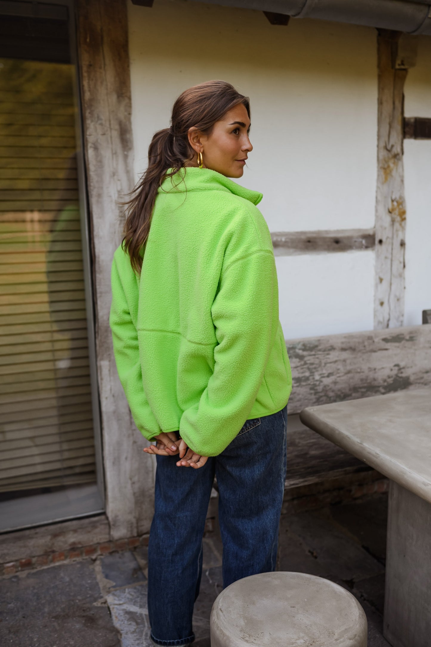 Green Sevan Fleece Jacket