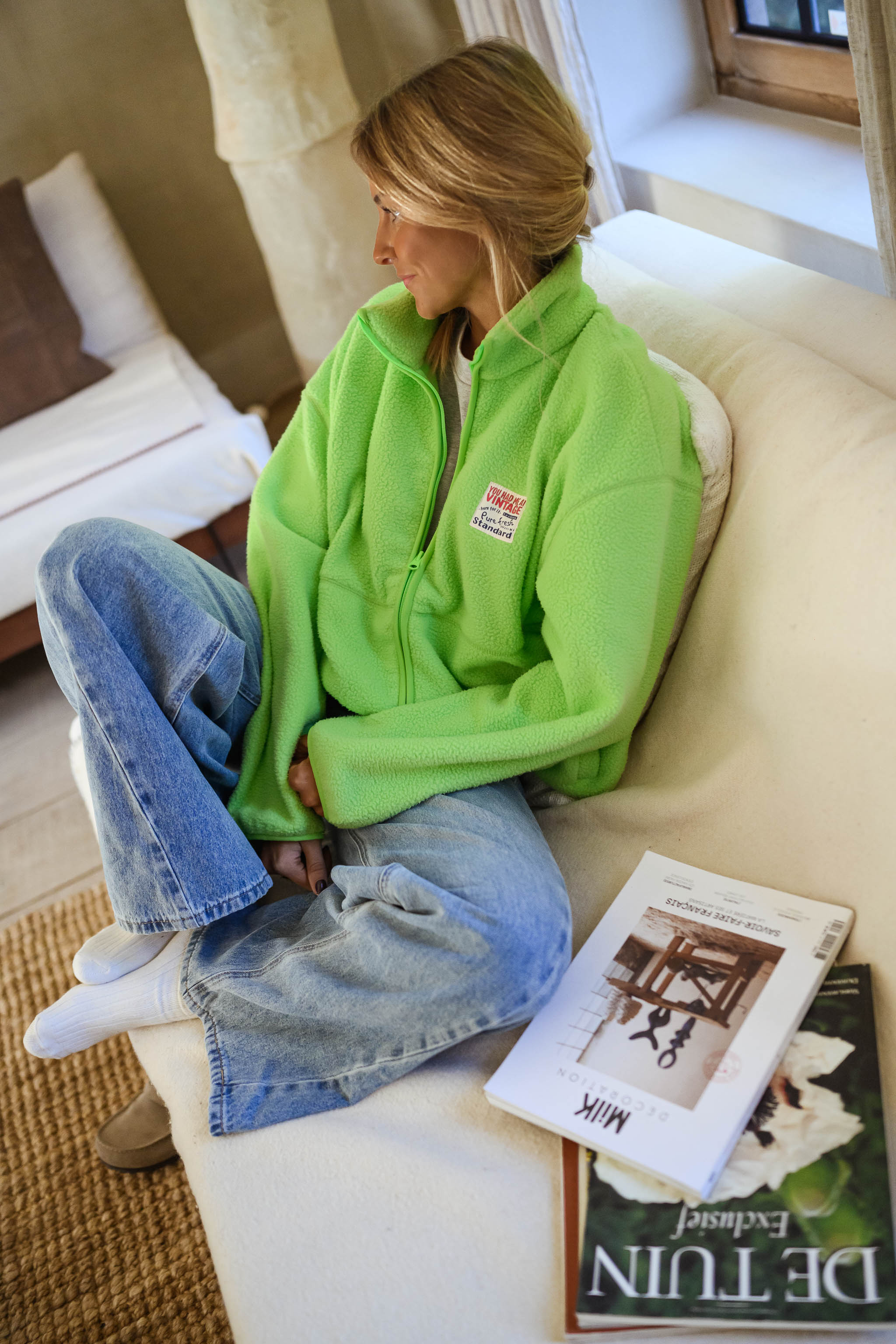 Green Sevan Fleece Jacket