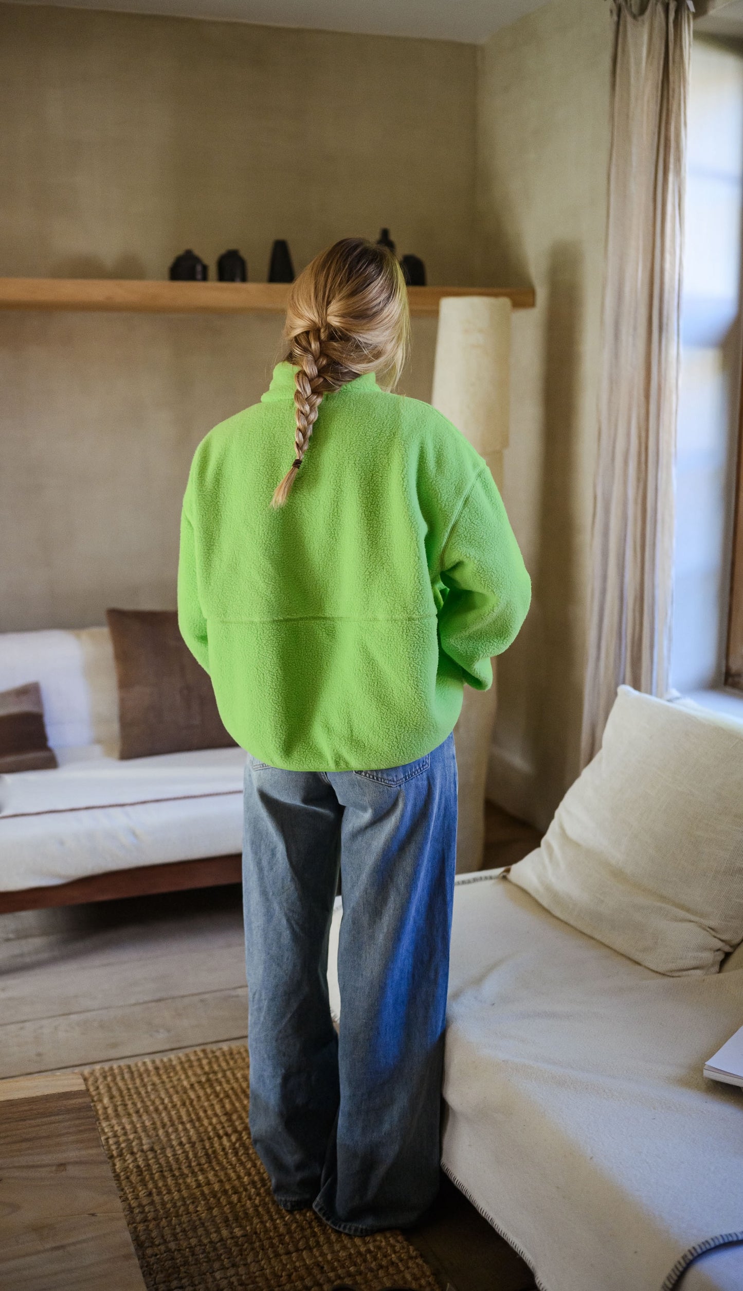 Green Sevan Fleece Jacket