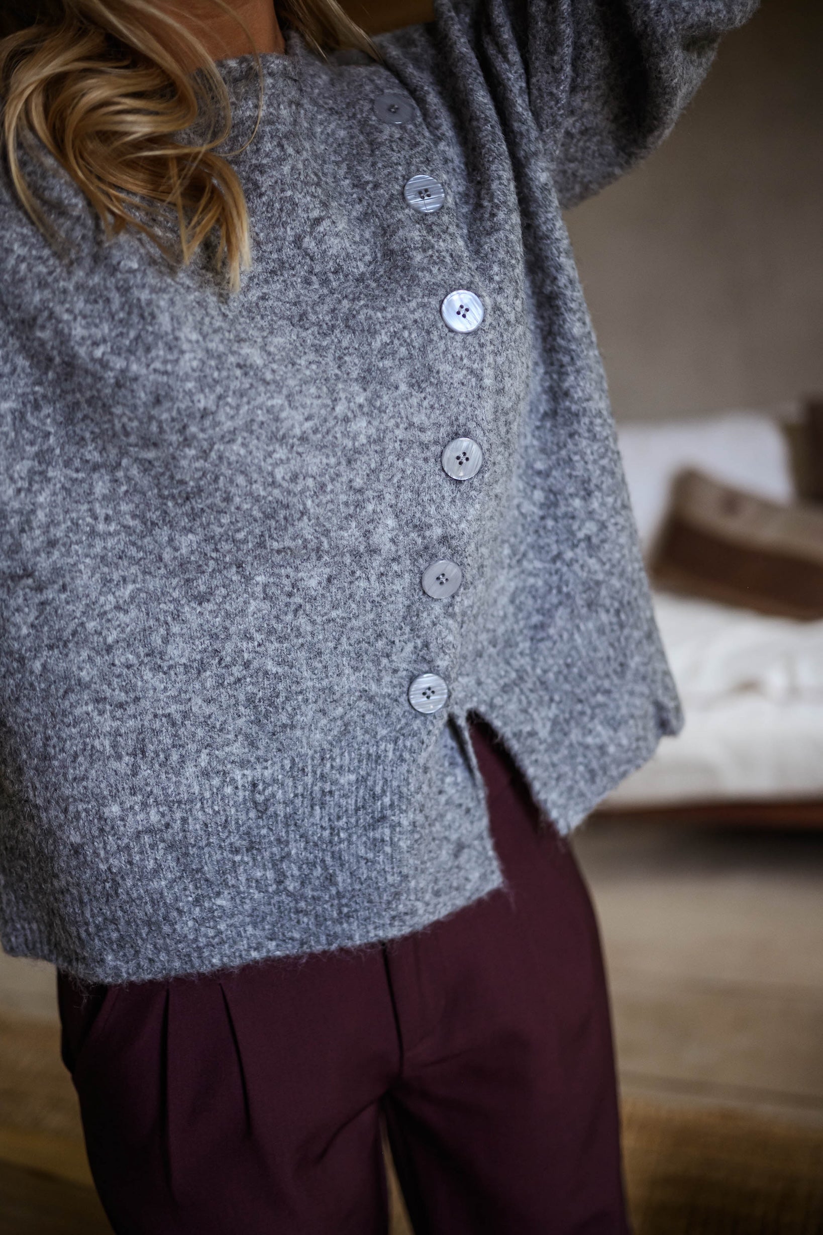 Grey Mael Sweater