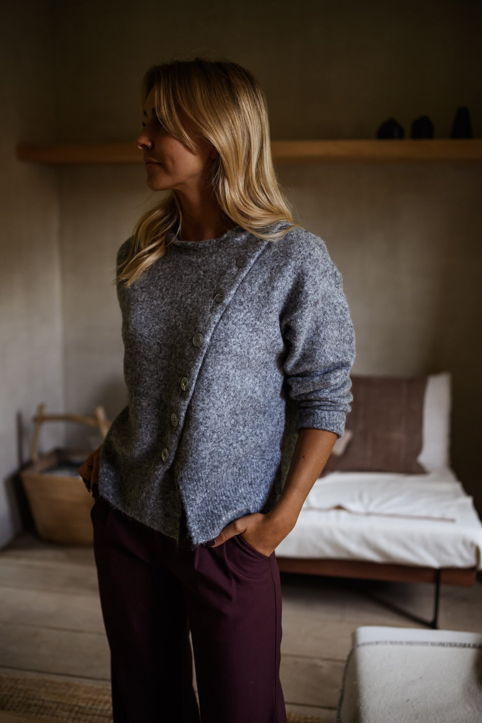 Grey Mael Sweater