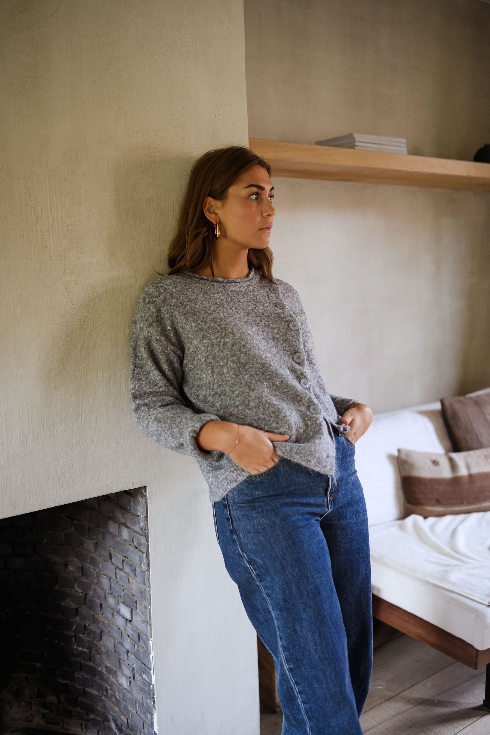 Grey Mael Sweater