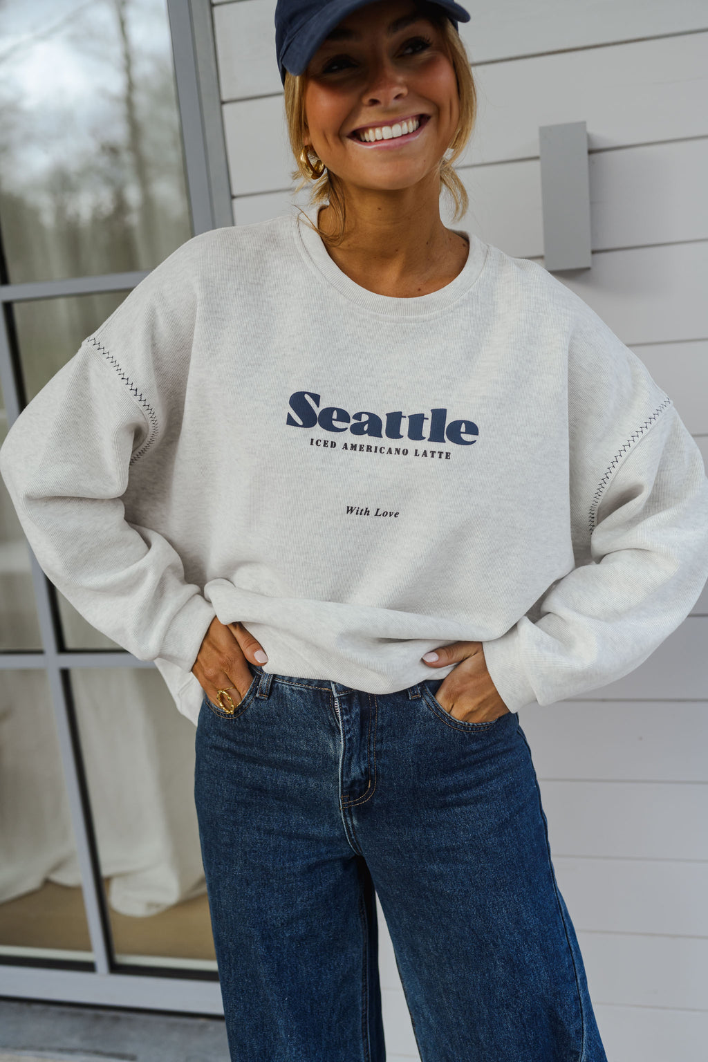 Grey Seattle Sweater | Easy Clothes North America