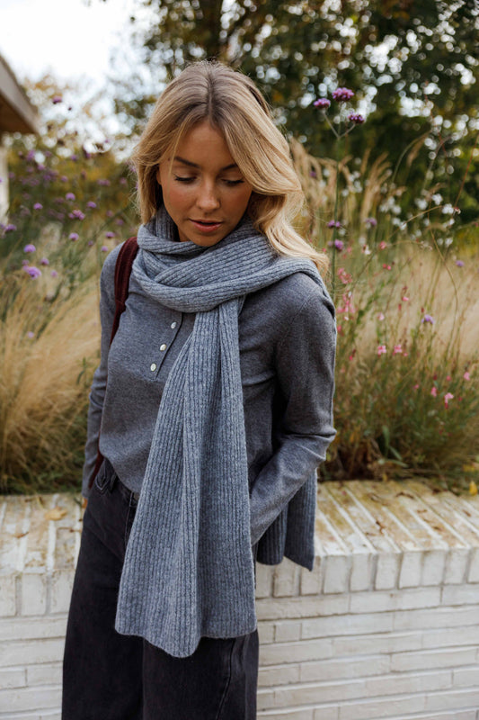 Grey Sera Scarf