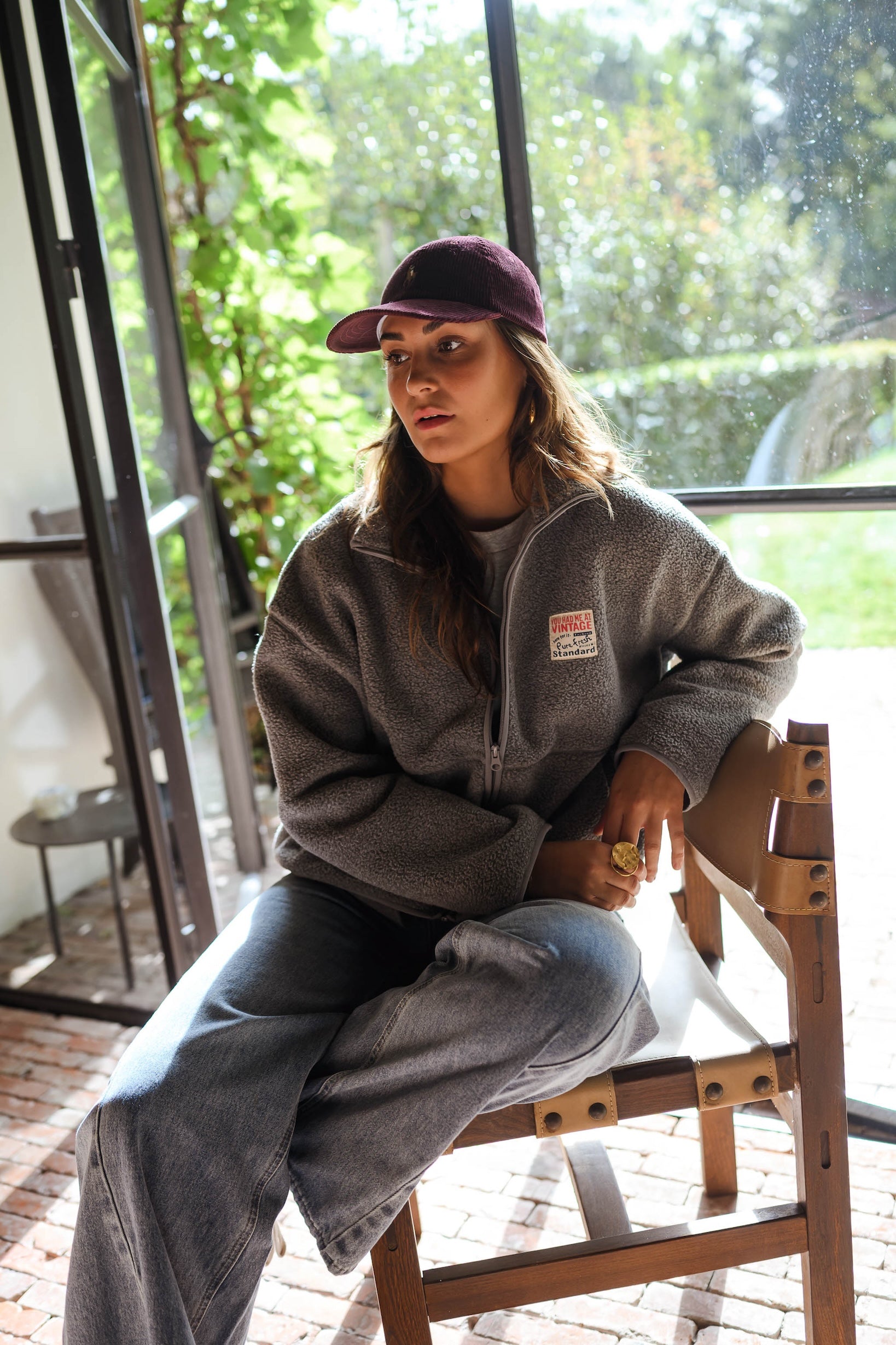 Grey Sevan Fleece Jacket