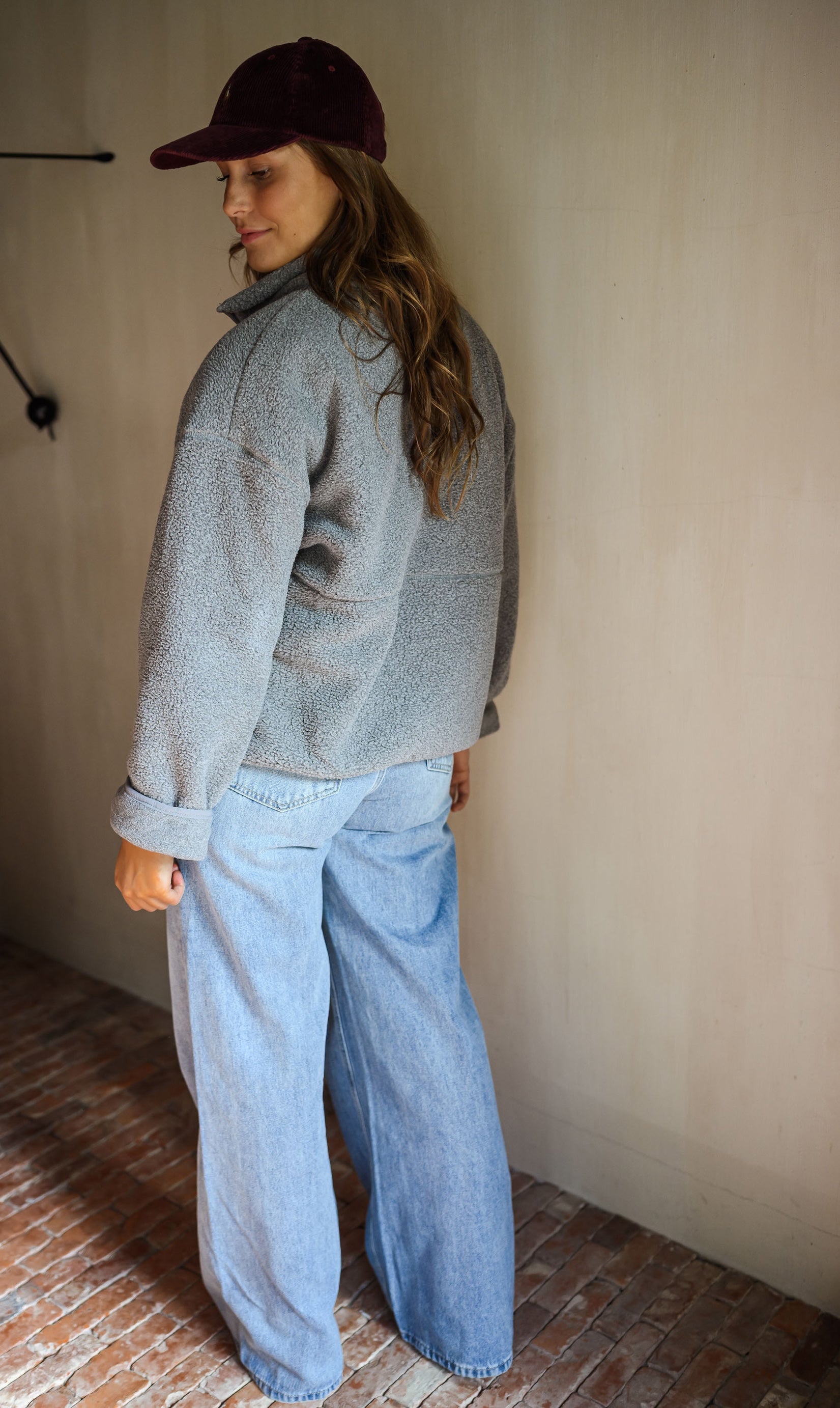 Grey Sevan Fleece Jacket