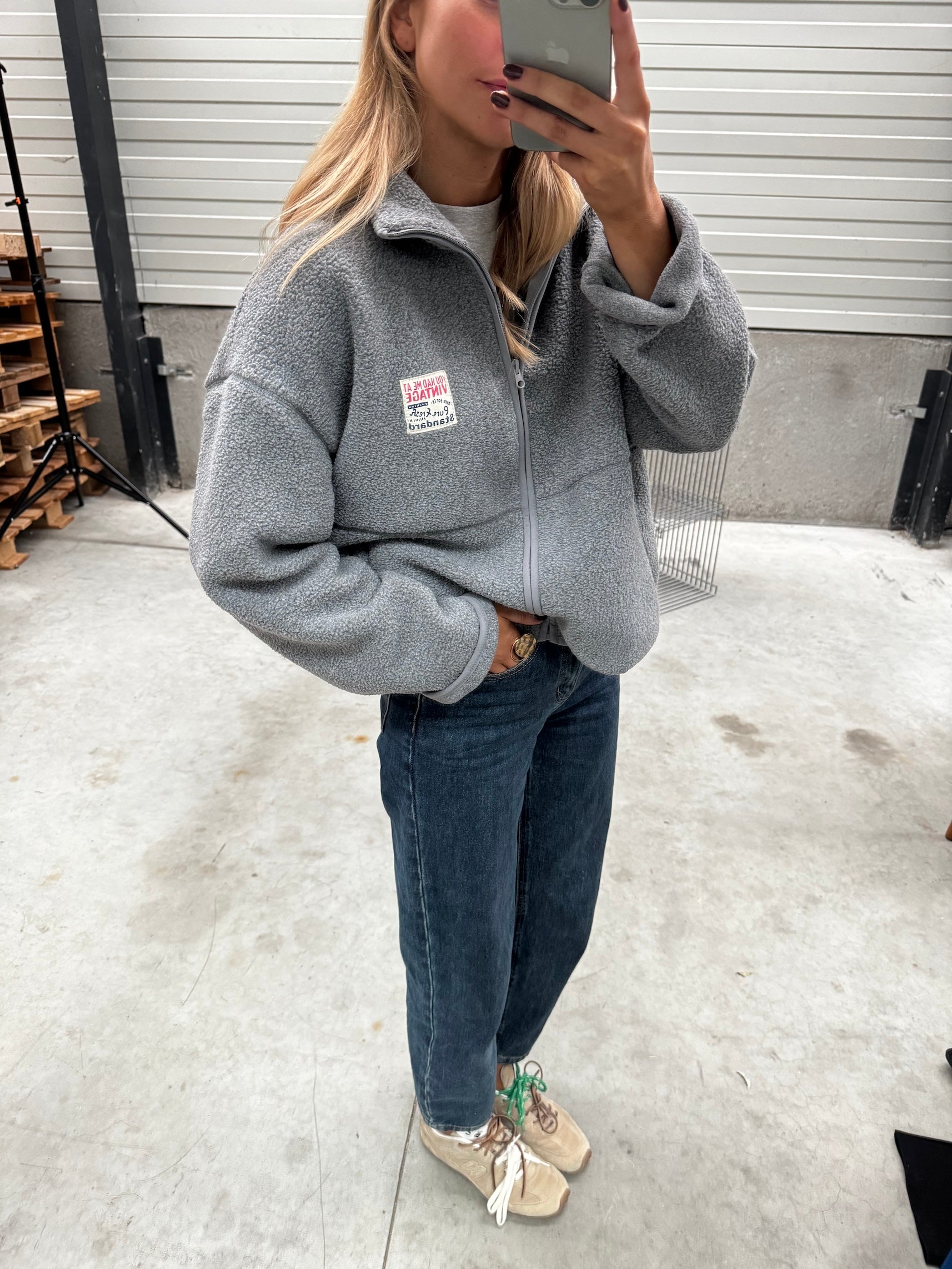 Grey Sevan Fleece Jacket