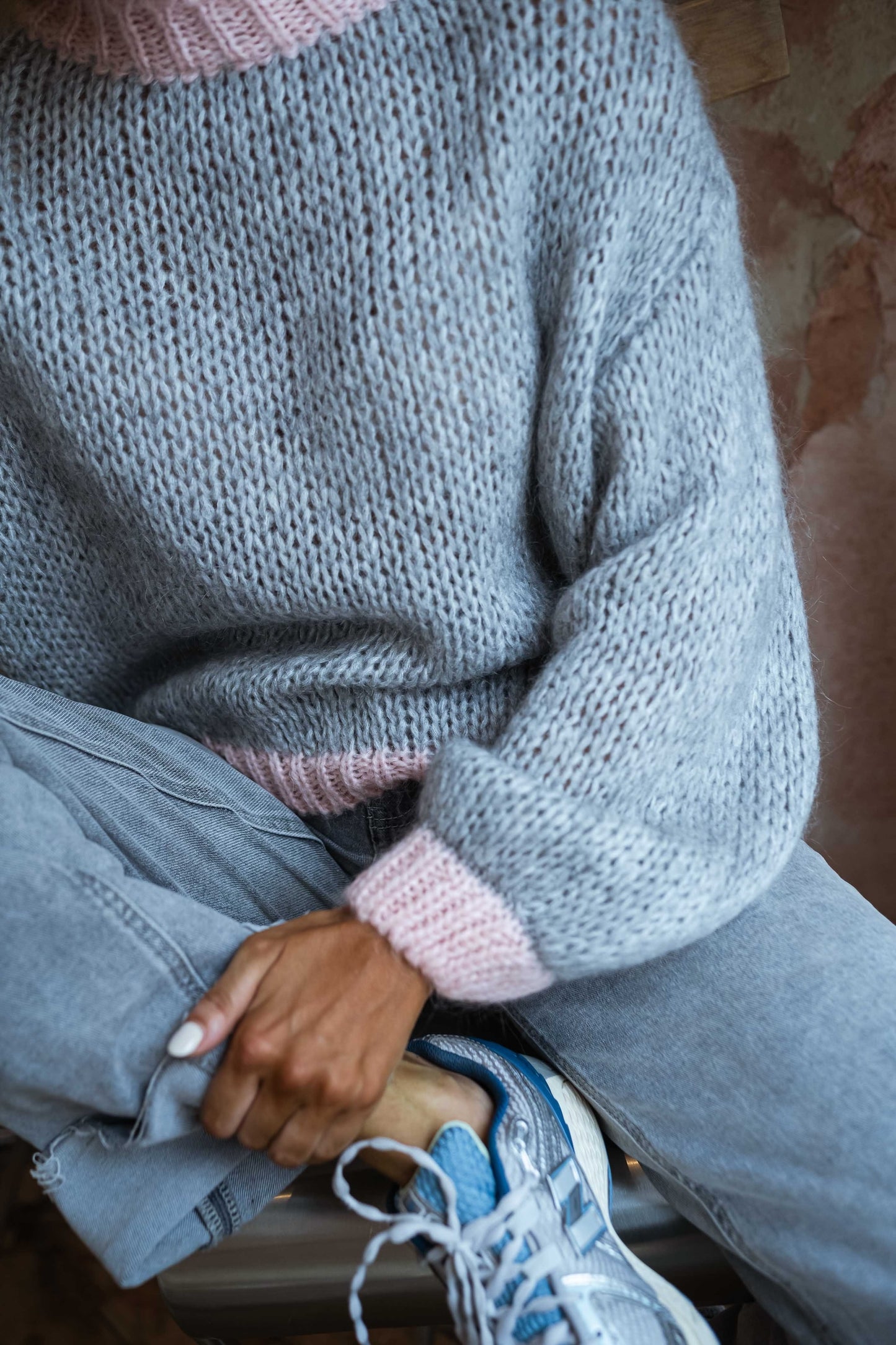 Grey Suzanne Sweater