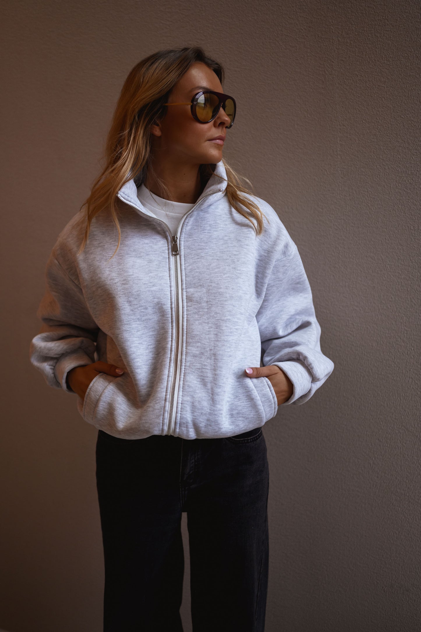 Grey Suzie Cardigan