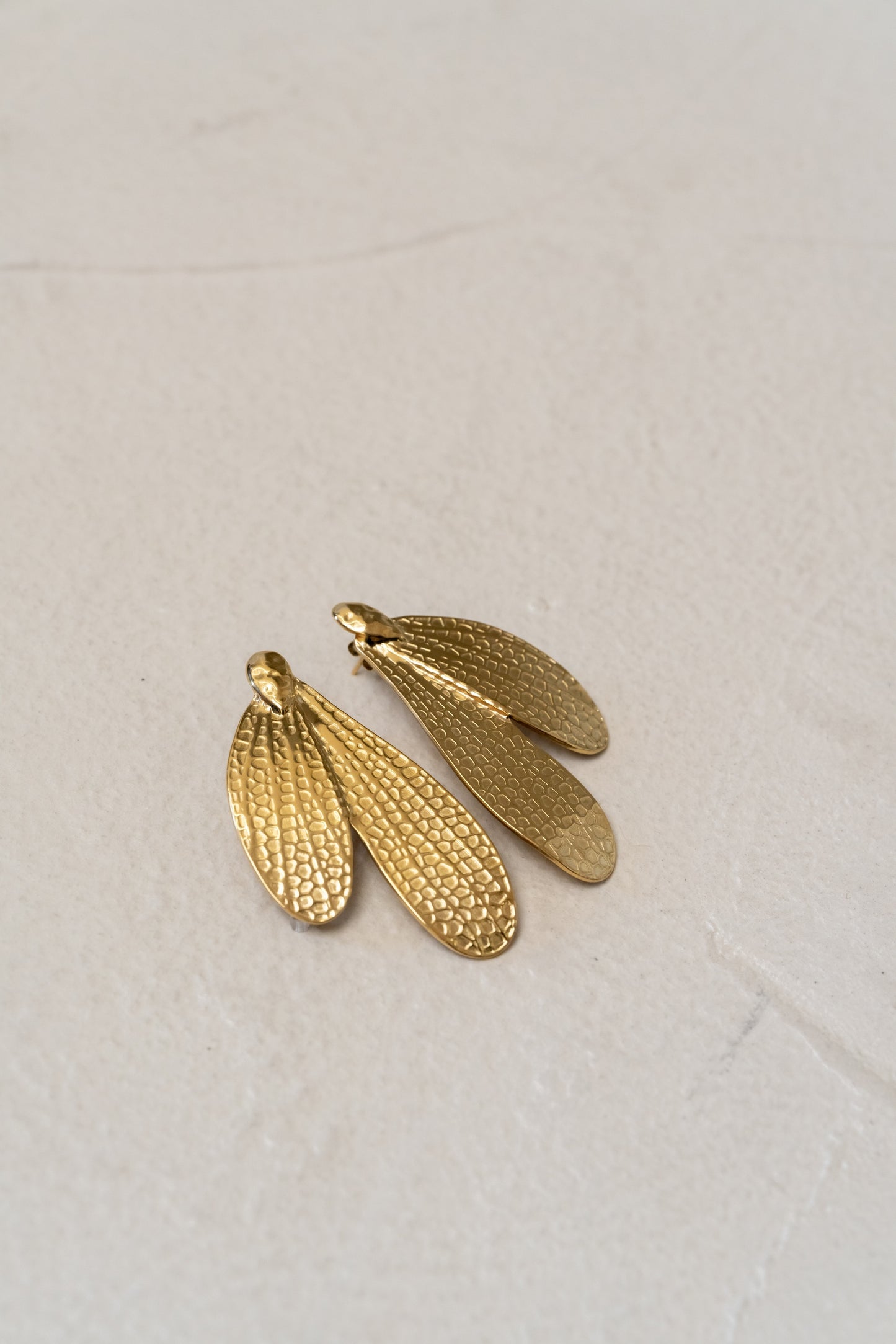 Golden Hymo Earrings
