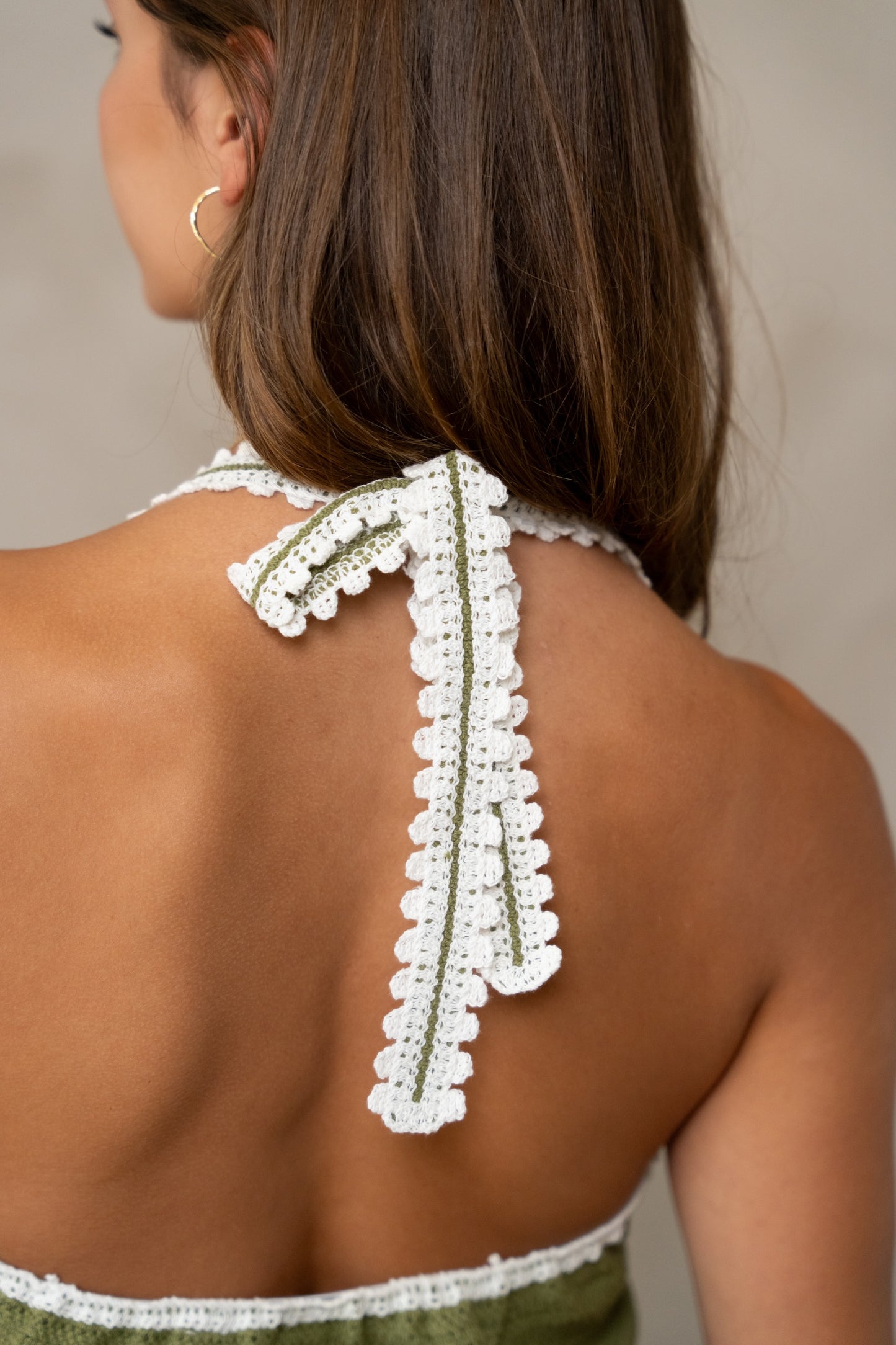 Khaki Crochet Loly Set