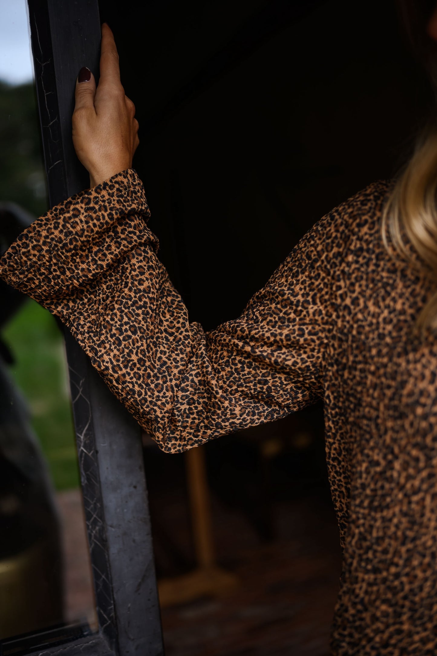 Leopard Analy Blouse