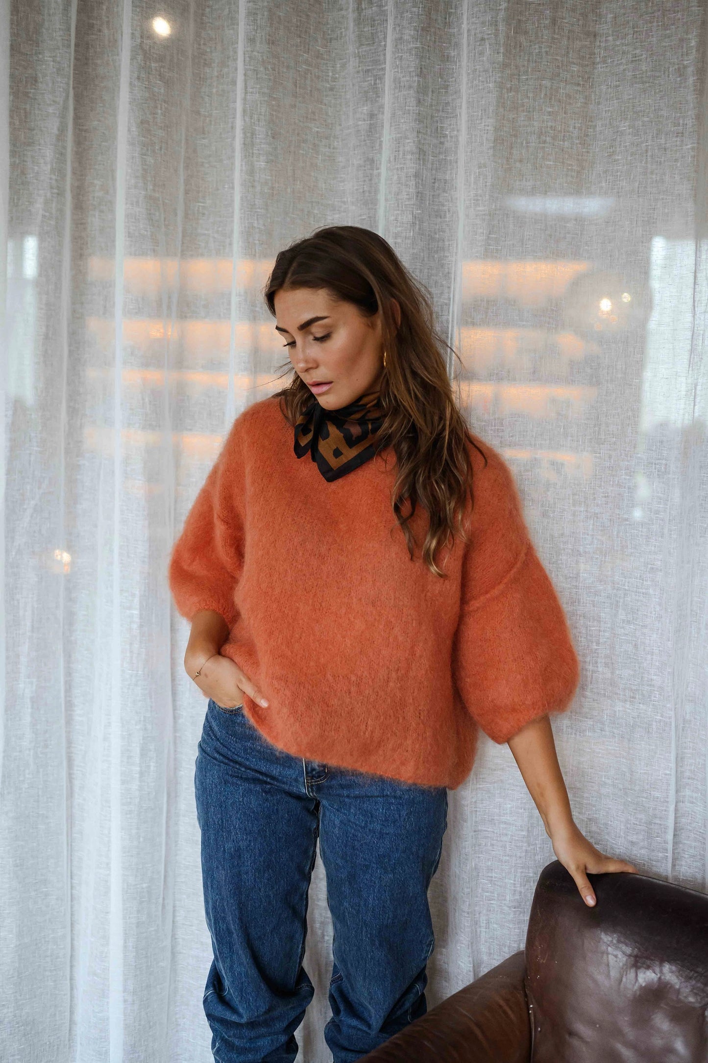 Leopard Peyton Scarf