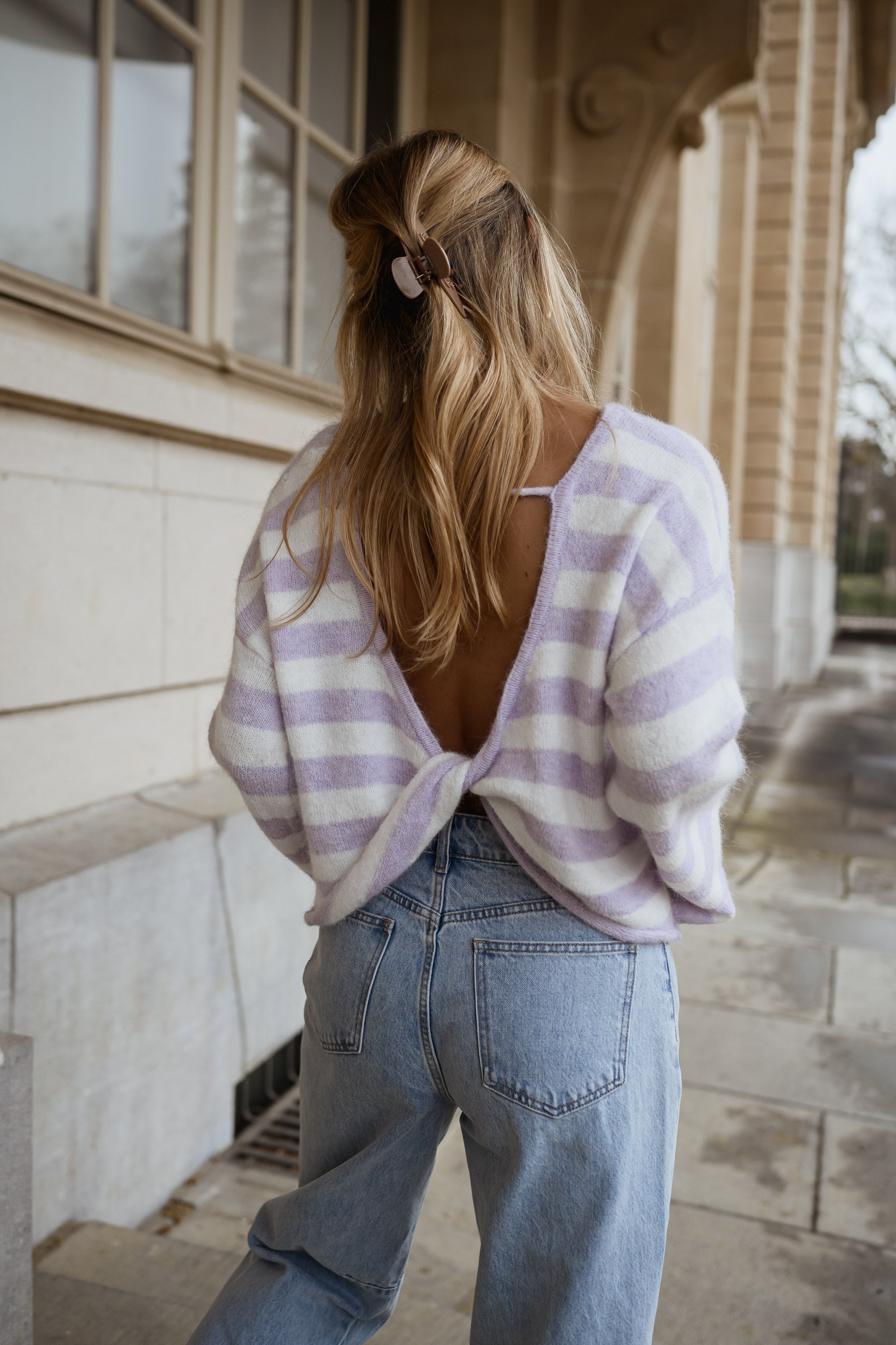 Lilac Joha Sweater