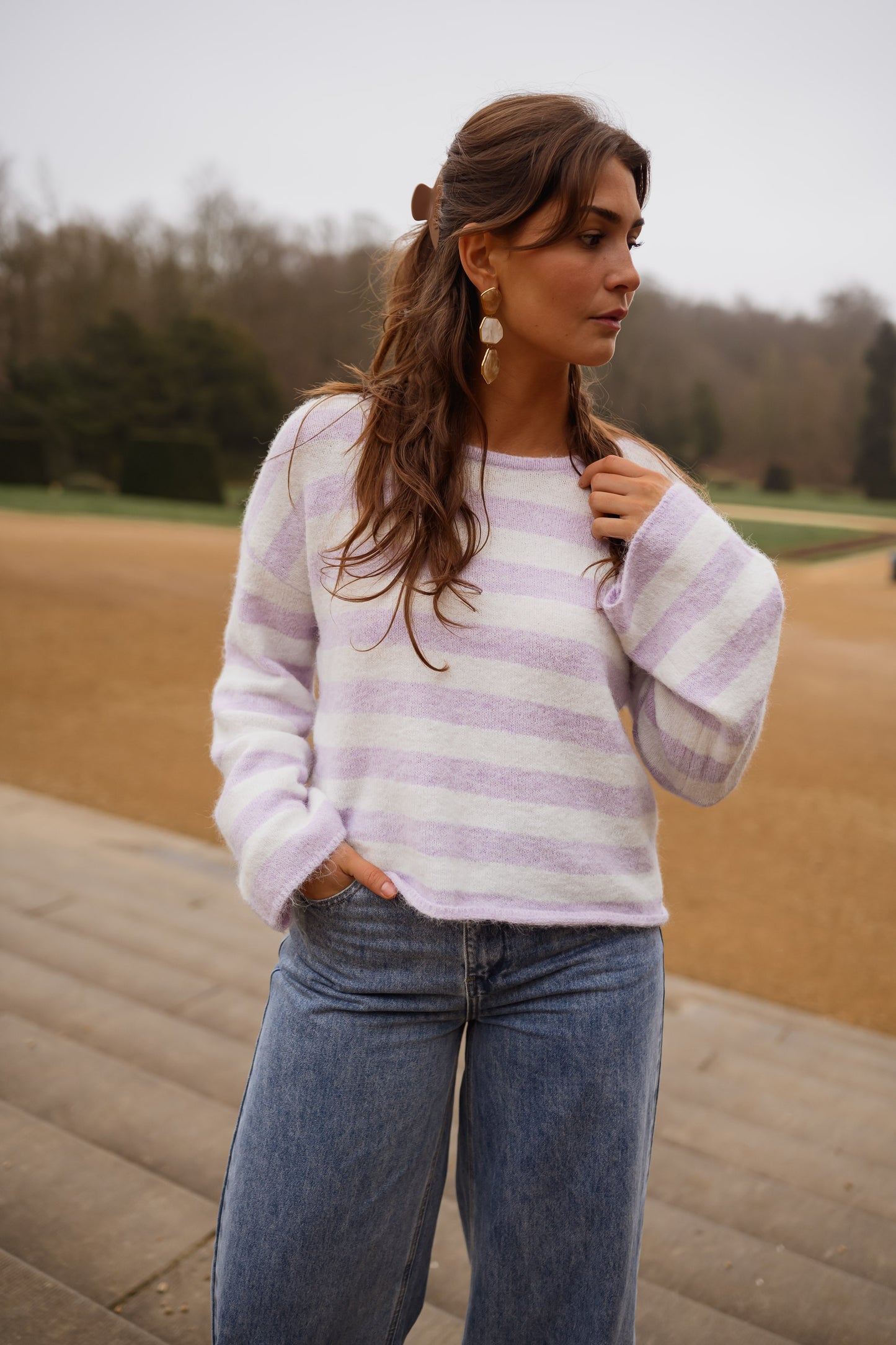 Lilac Joha Sweater