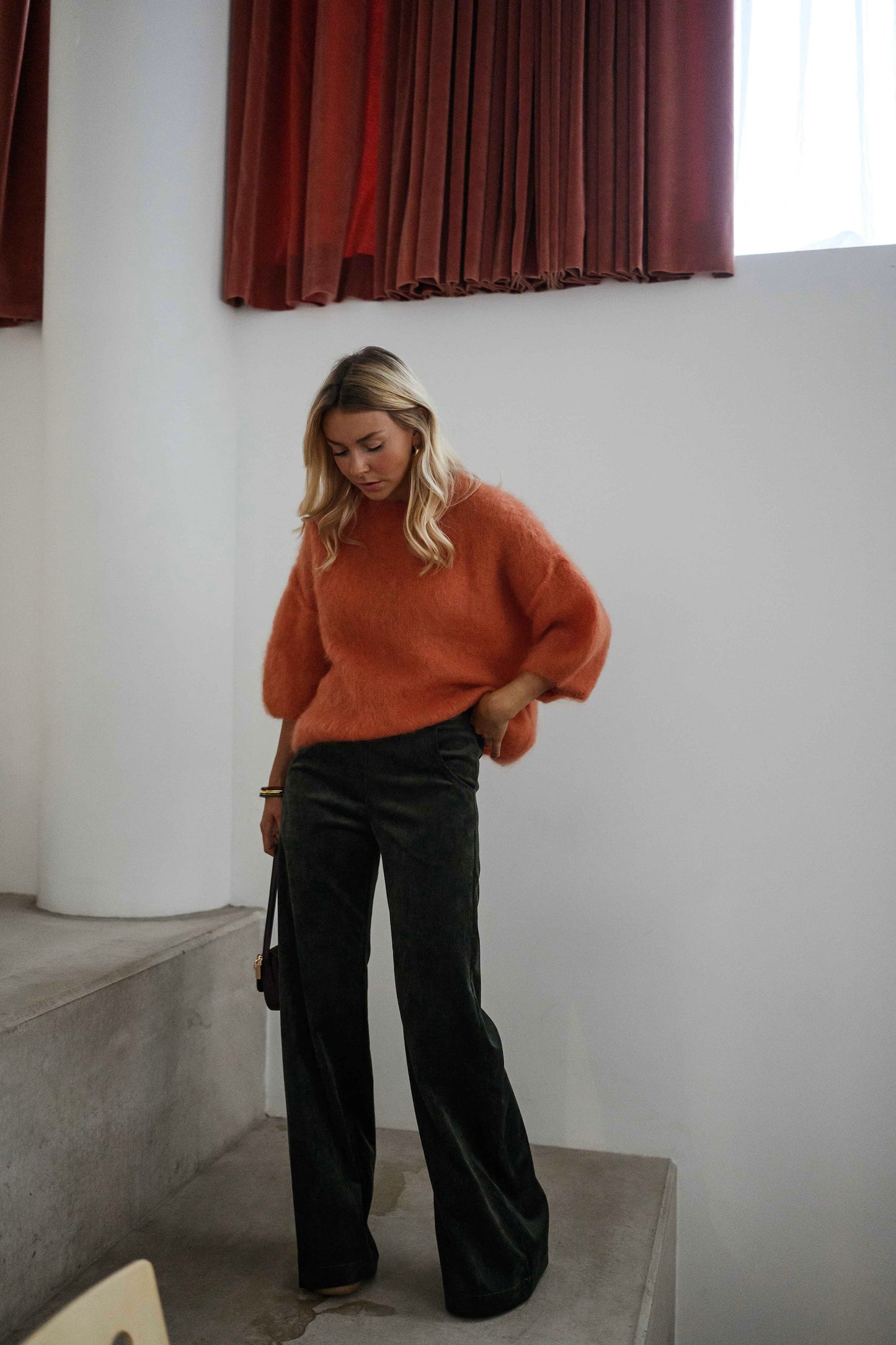 Orange Samia Sweater