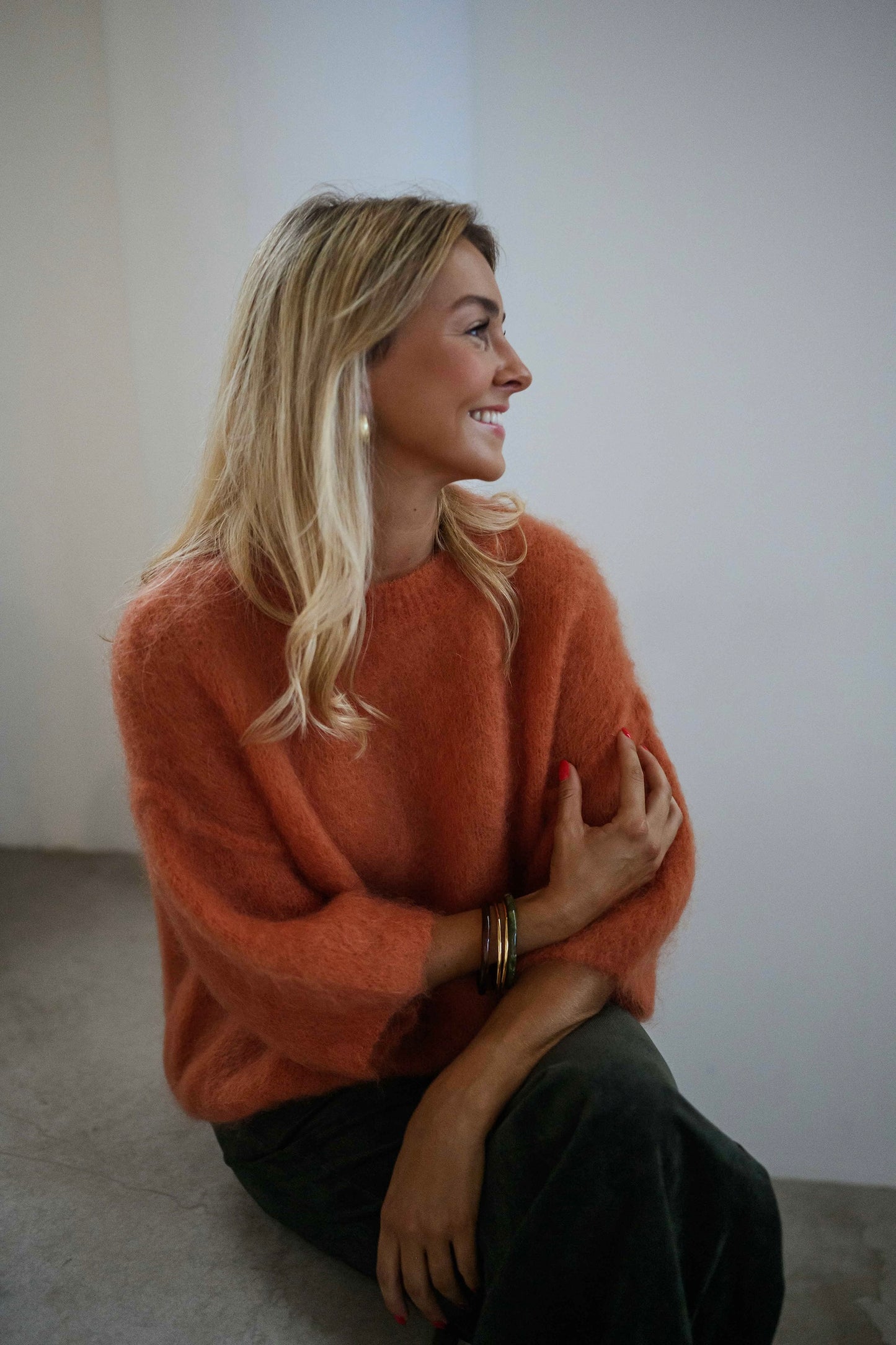 Orange Samia Sweater