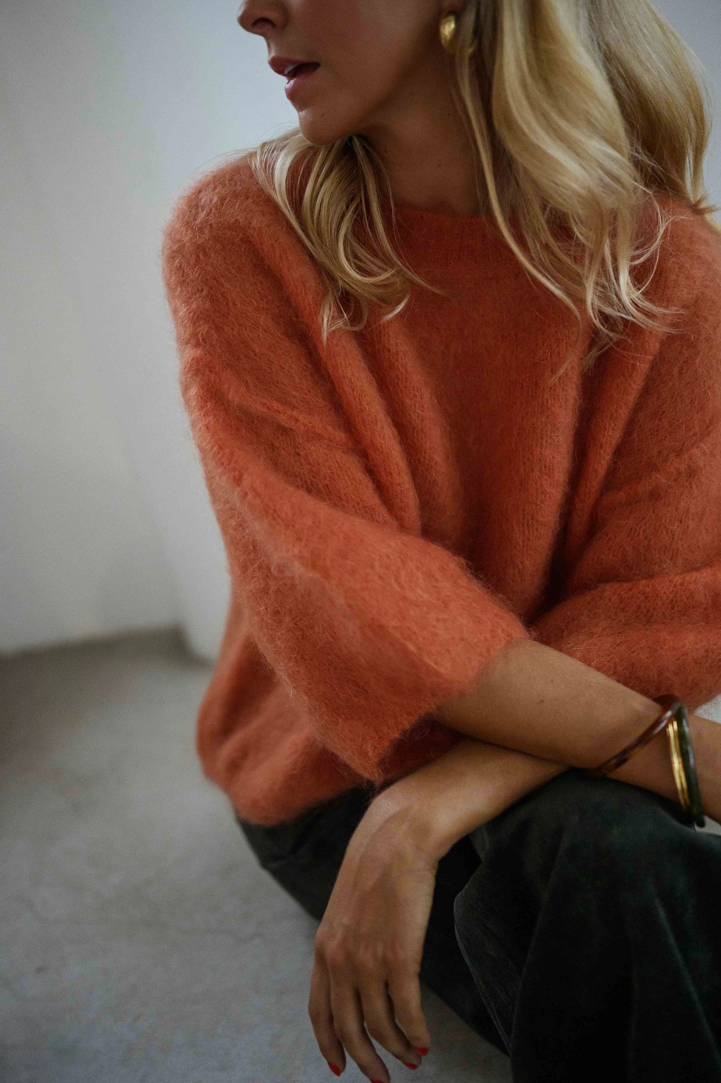 Orange Samia Sweater