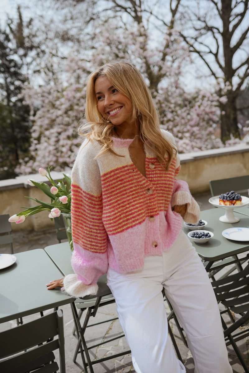 Pink Amren Cardigan