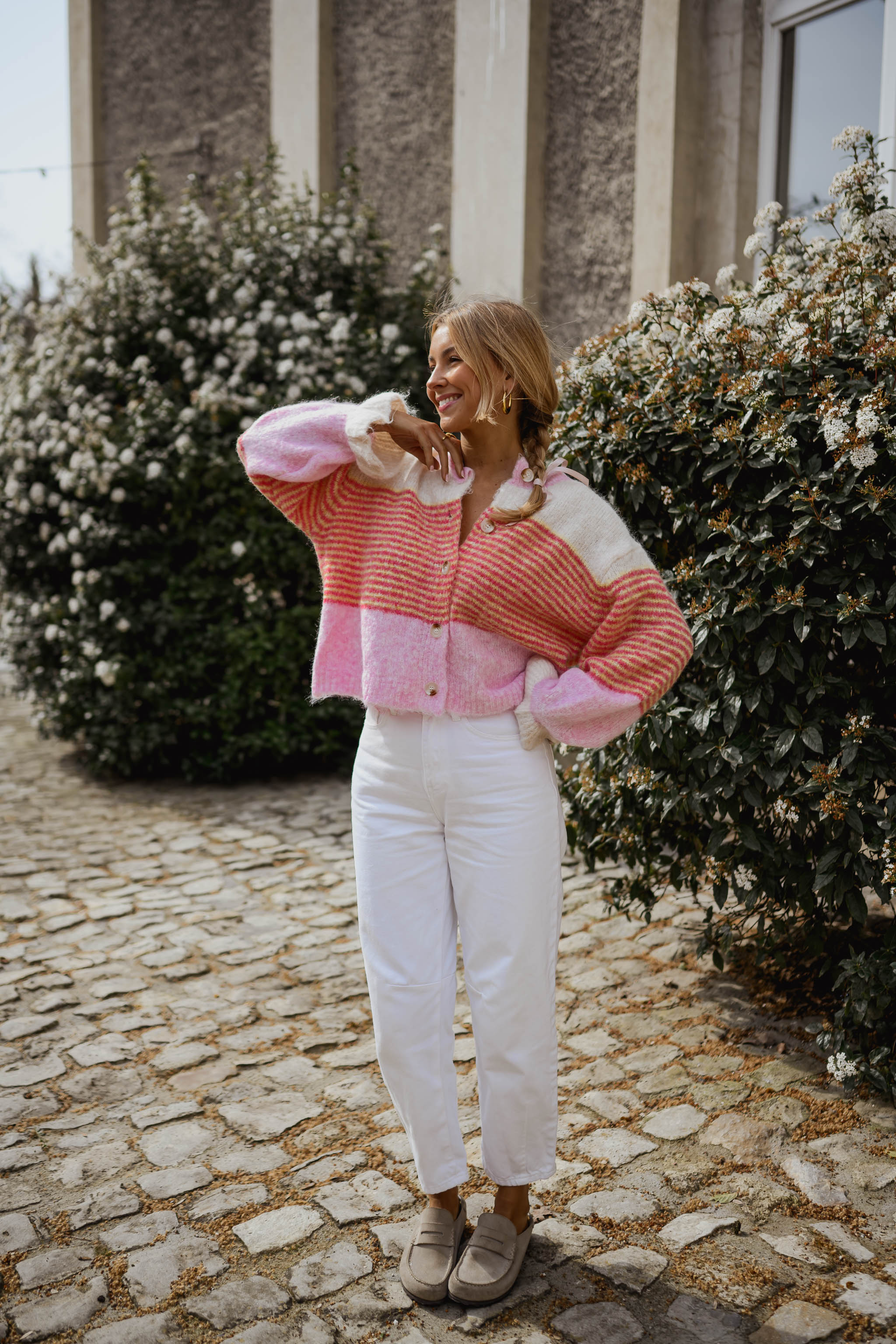 Pink Amren Cardigan