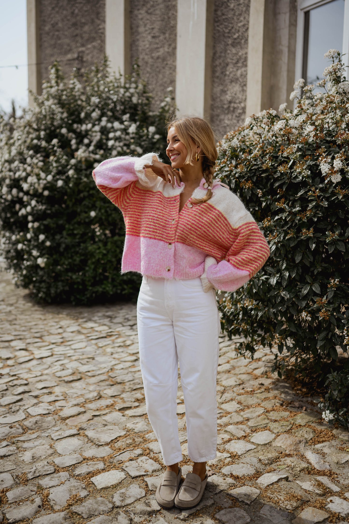 Pink Amren Cardigan