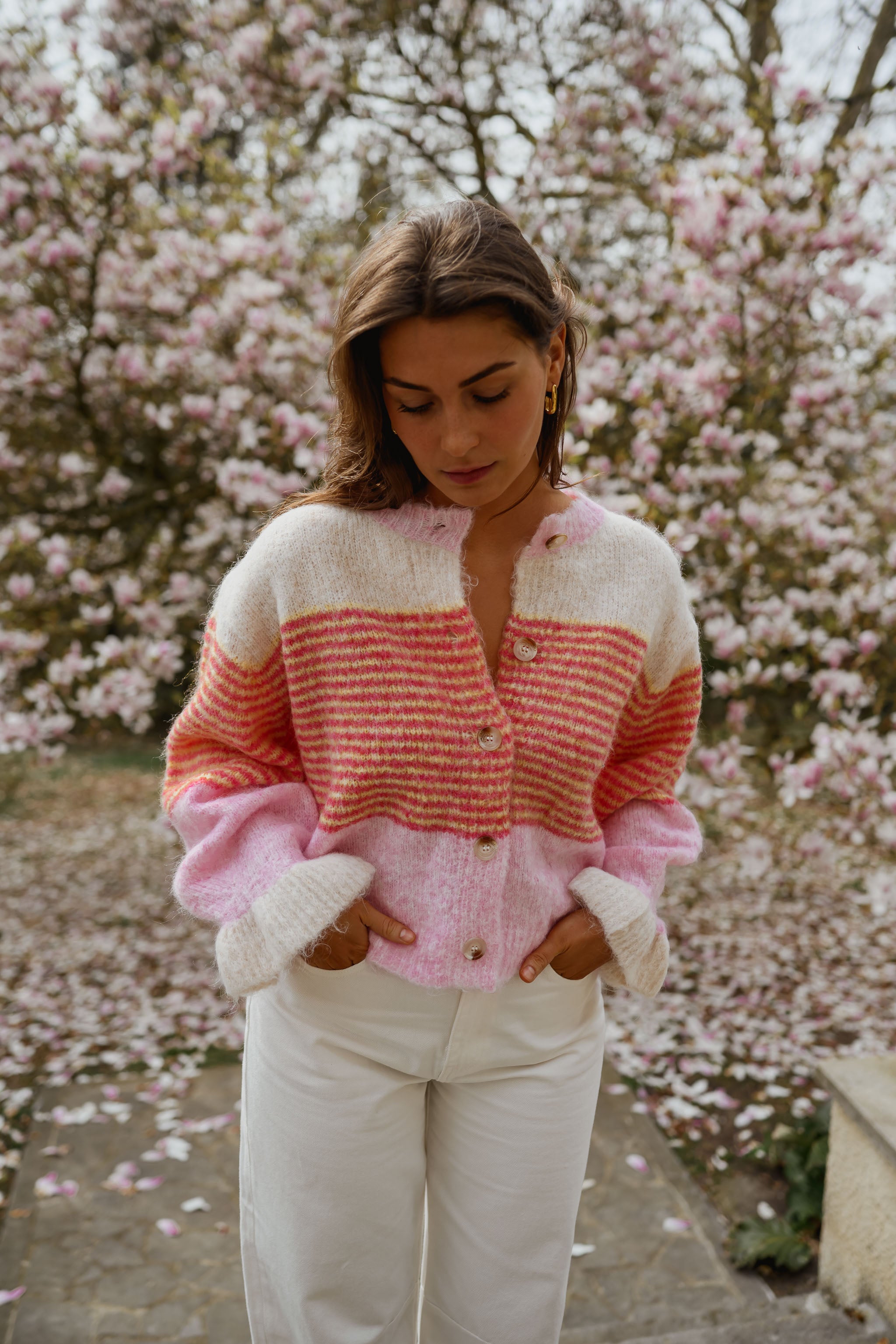 Pink Amren Cardigan